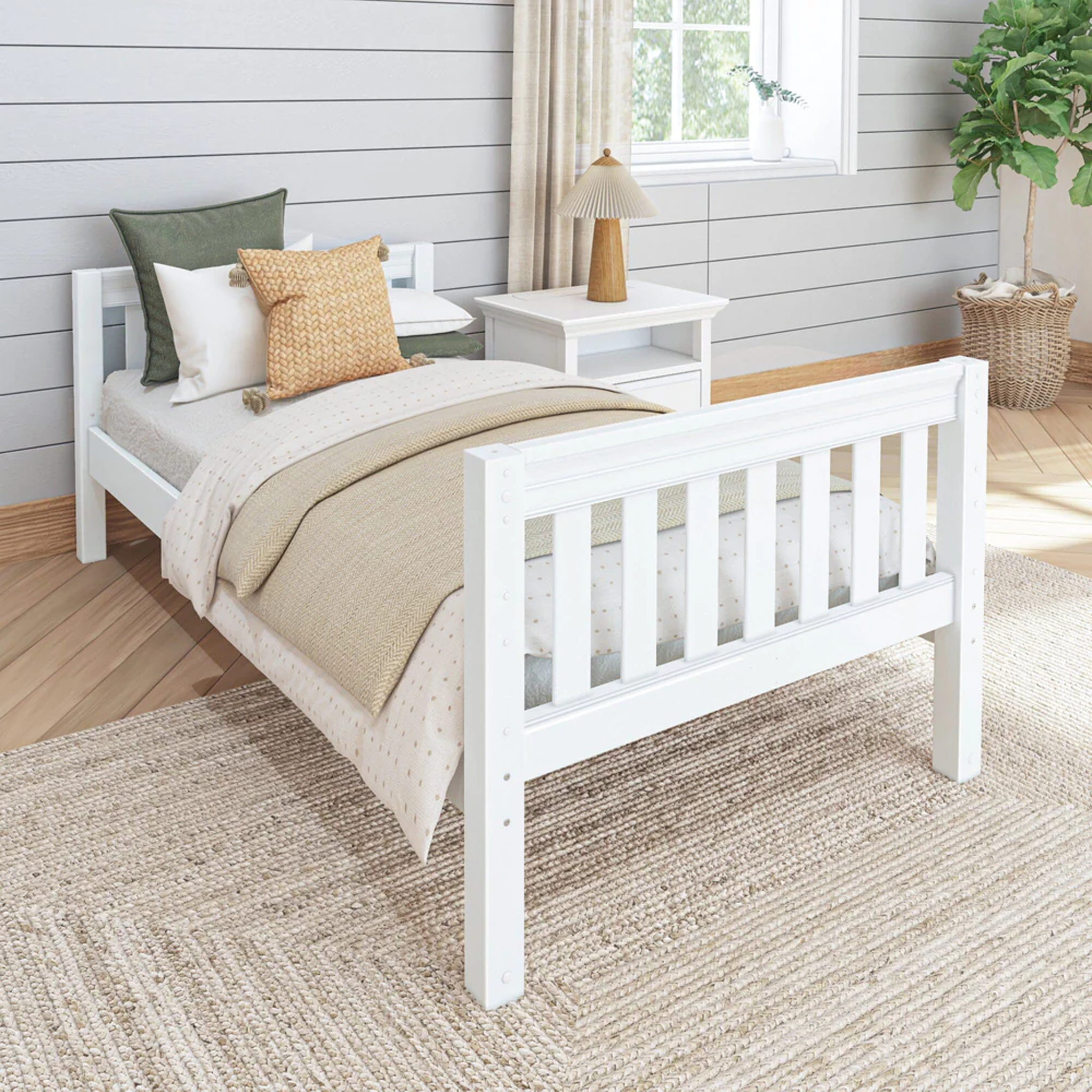 Low Basic Bed - Tots to Teens Furniture