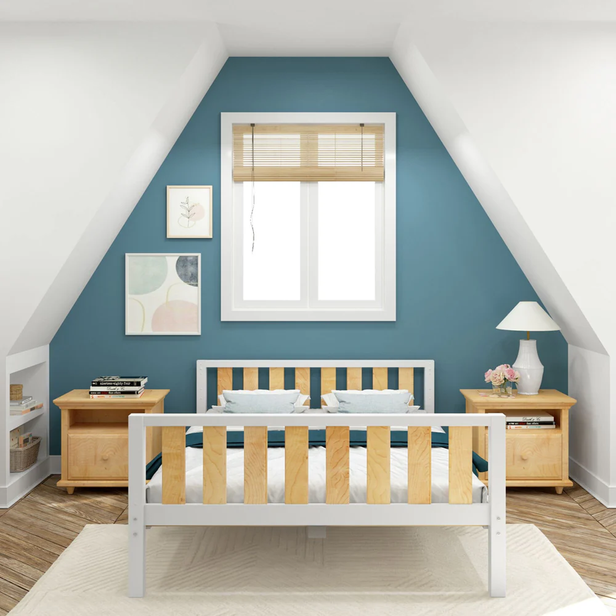 Low Basic Bed - Tots to Teens Furniture