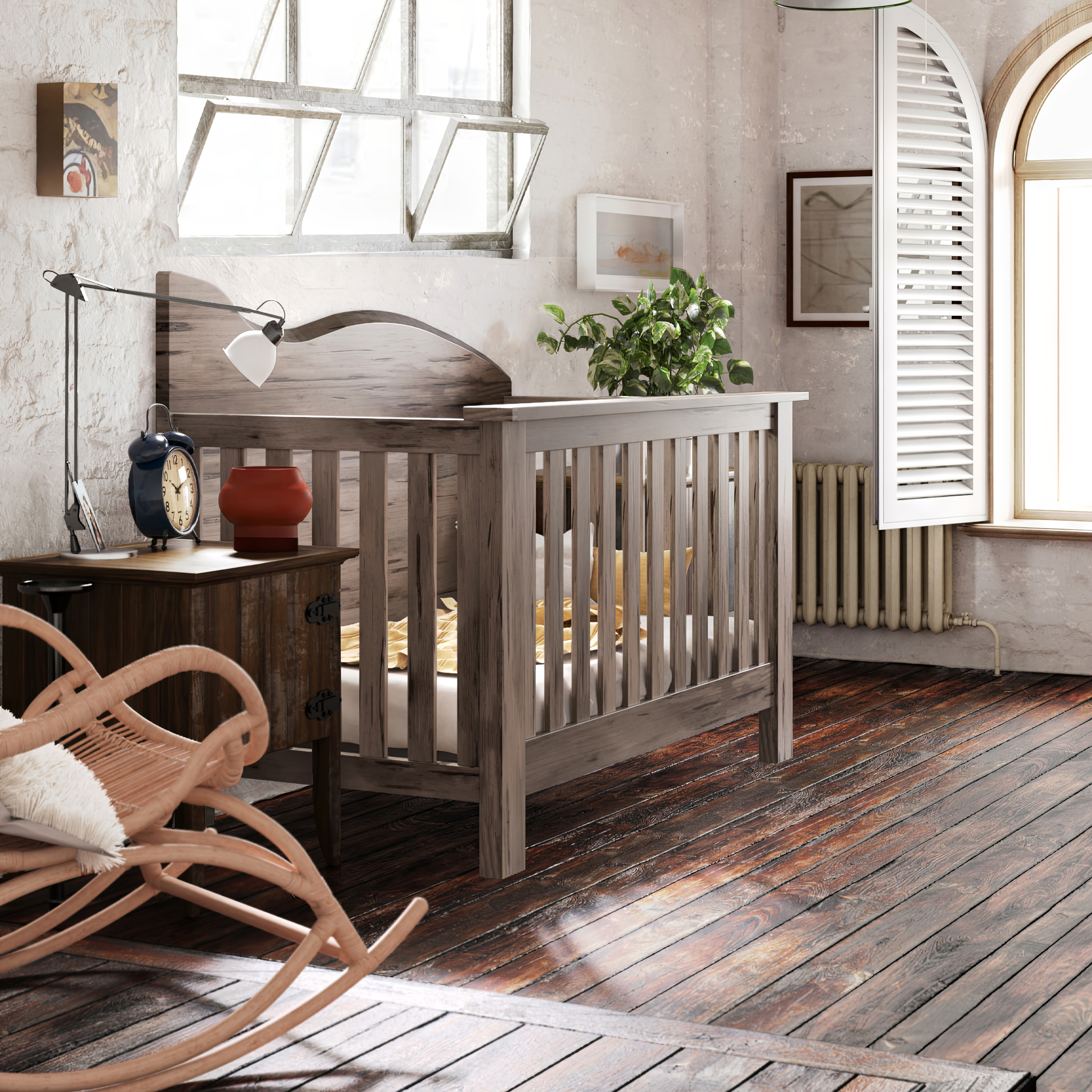 Tiegen Convertible Crib - Tots to Teens Furniture