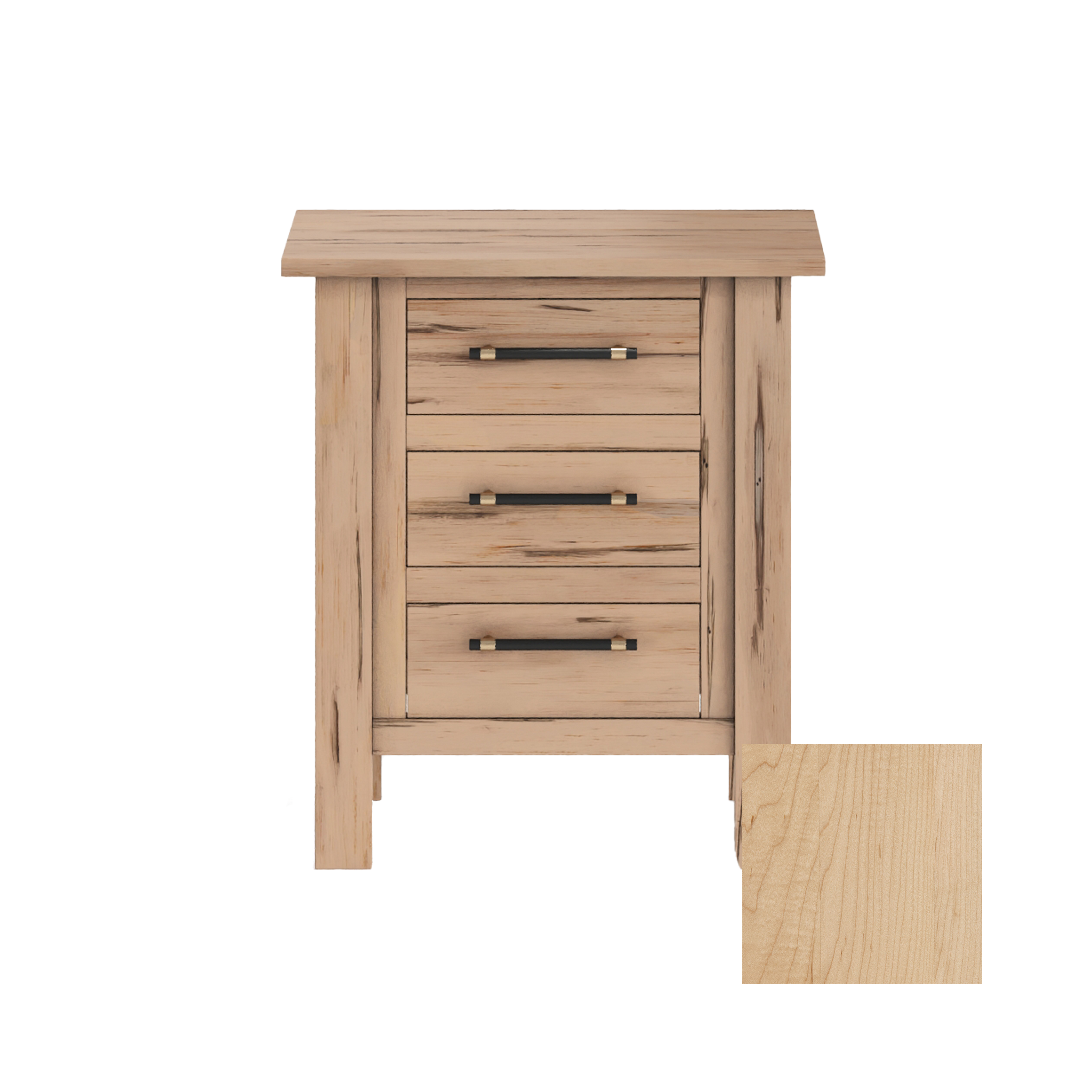 Tiegen 3 Drawer Nightstand - Tots to Teens Furniture