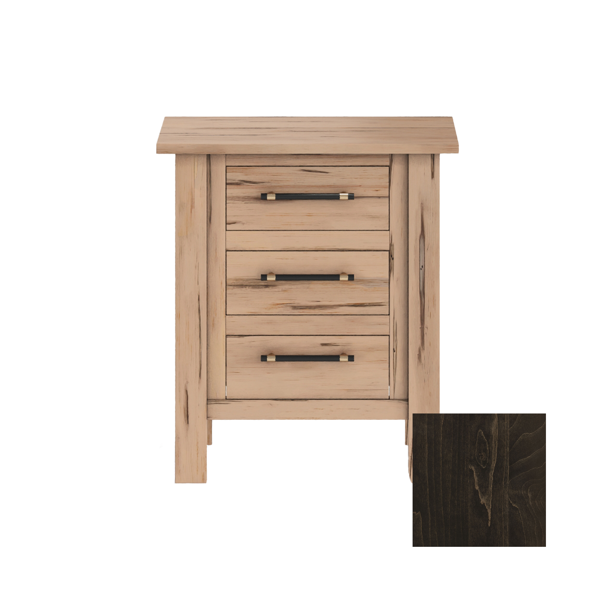 Tiegen 3 Drawer Nightstand - Tots to Teens Furniture
