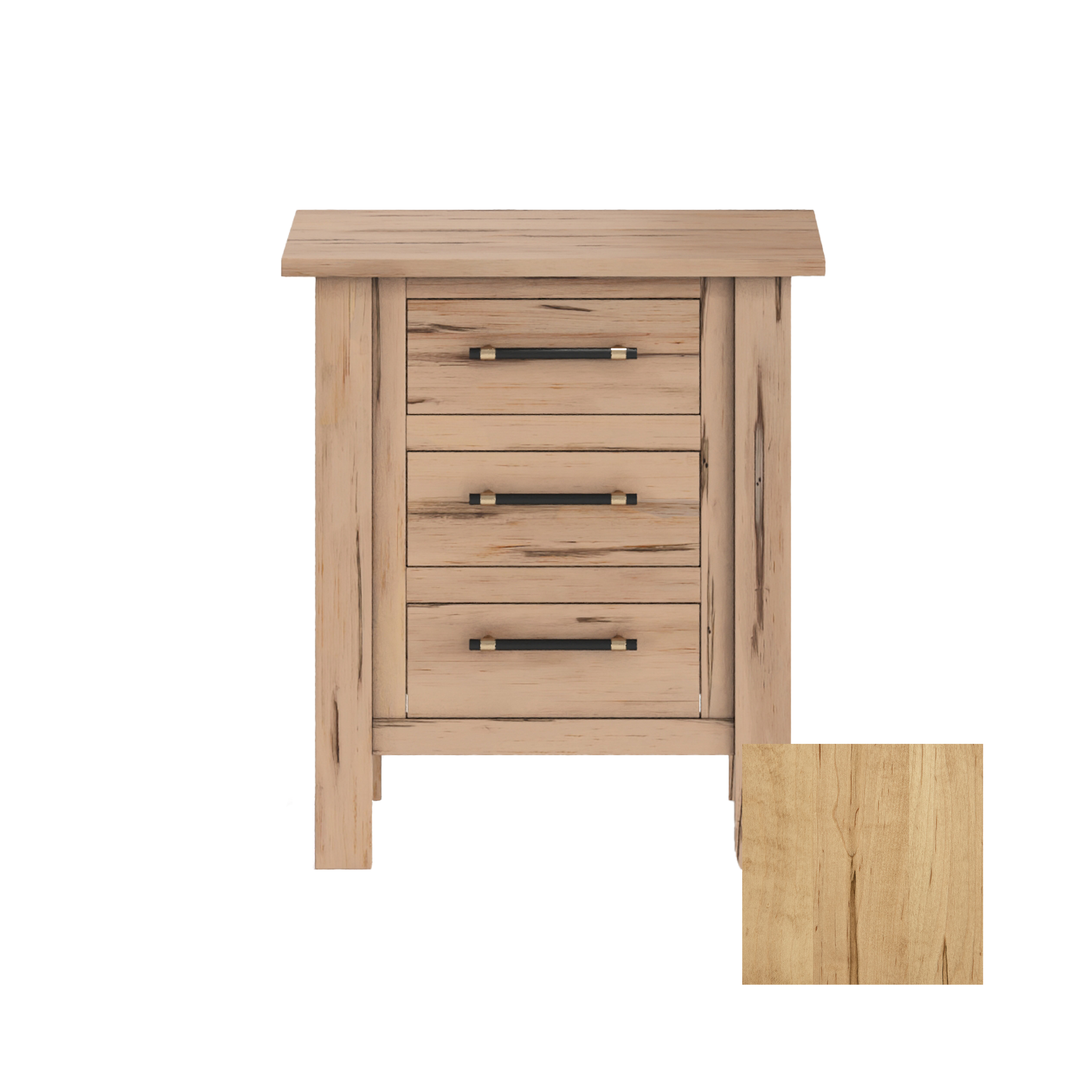 Tiegen 3 Drawer Nightstand - Tots to Teens Furniture