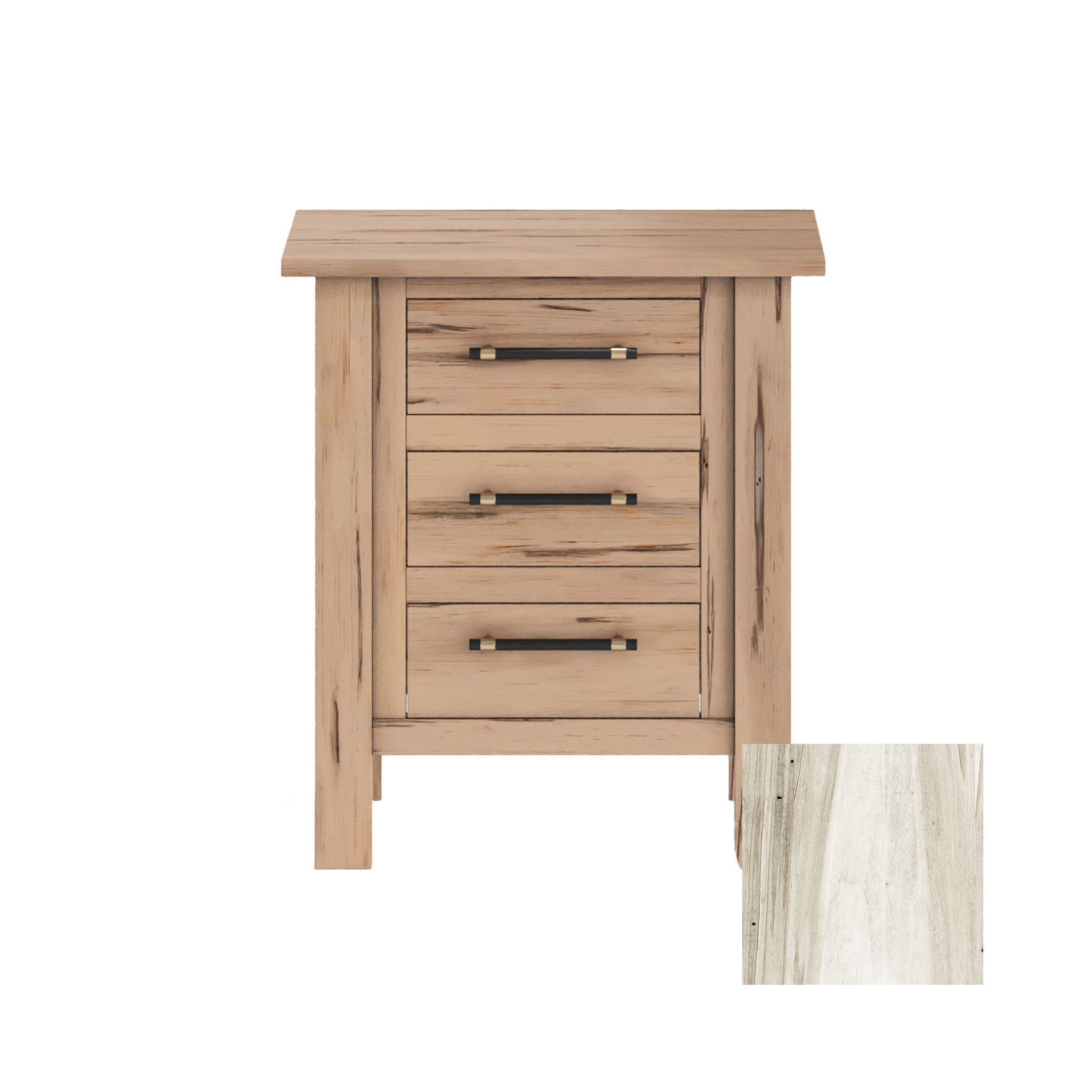 Tiegen 3 Drawer Nightstand - Tots to Teens Furniture