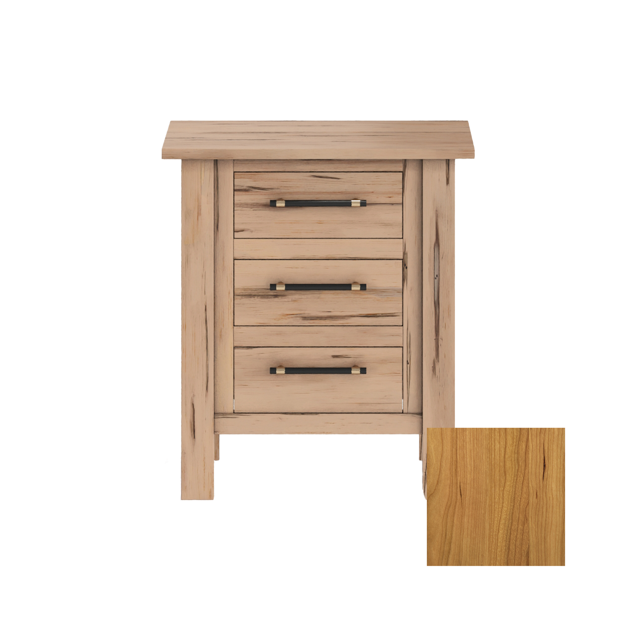 Tiegen 3 Drawer Nightstand - Tots to Teens Furniture