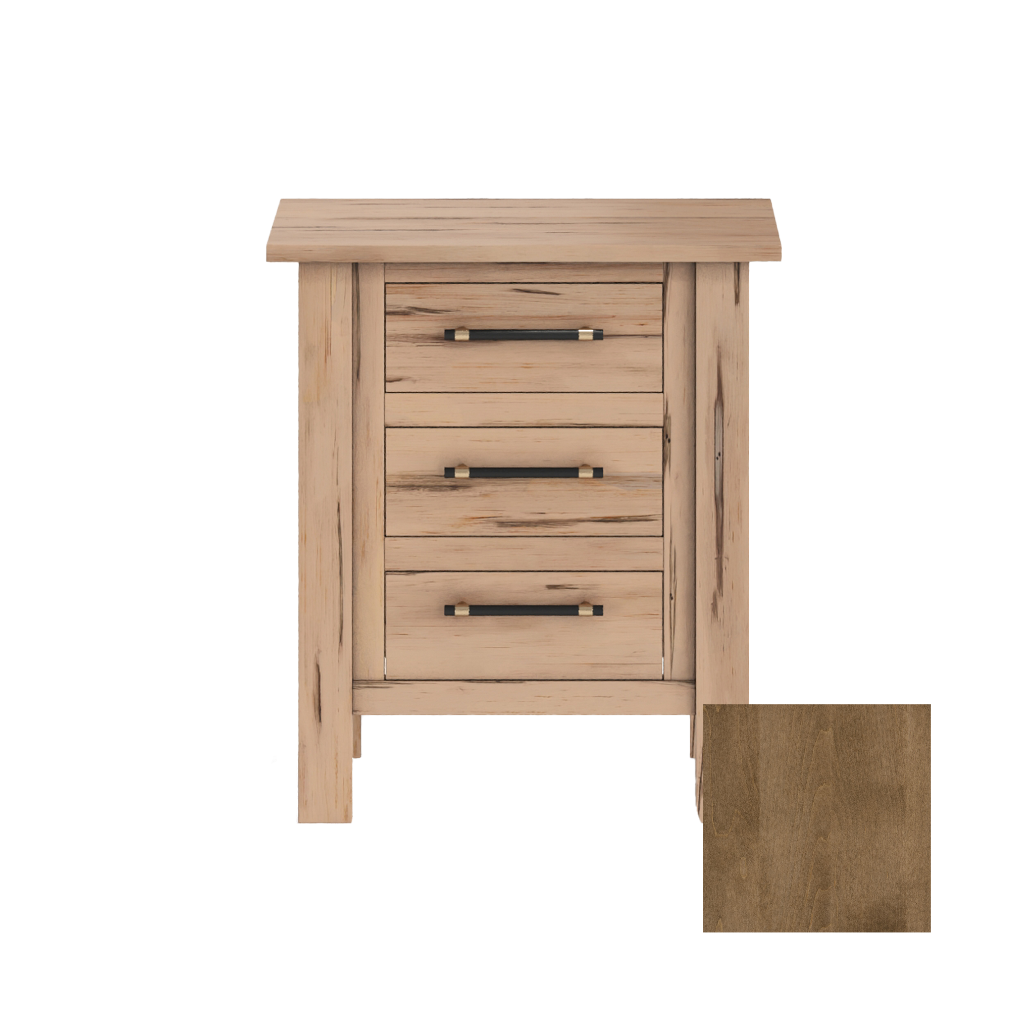 Tiegen 3 Drawer Nightstand - Tots to Teens Furniture