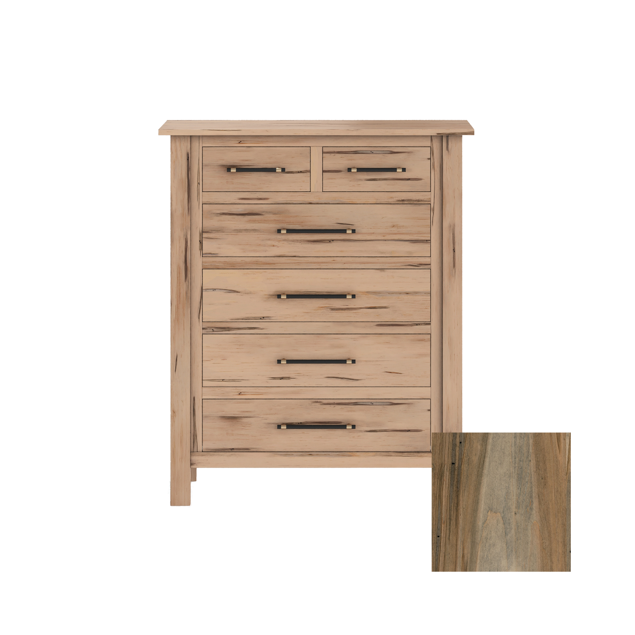 Tiegen 6 Drawer Tall Chest - Tots to Teens Furniture