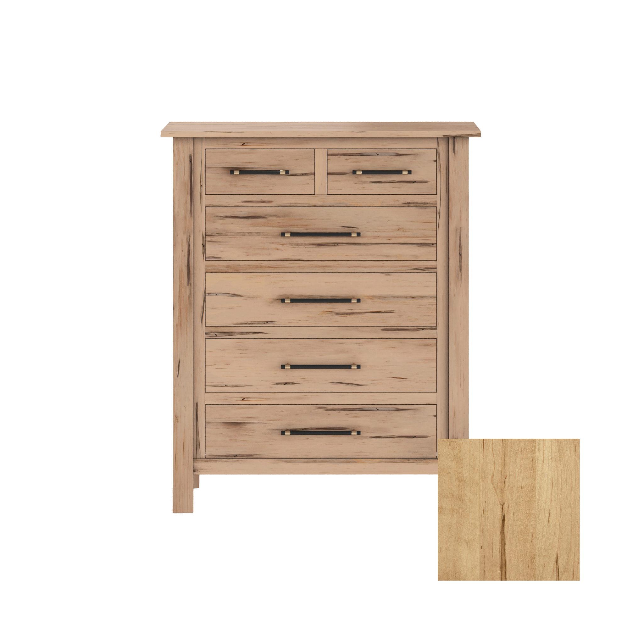 Tiegen 6 Drawer Tall Chest - Tots to Teens Furniture