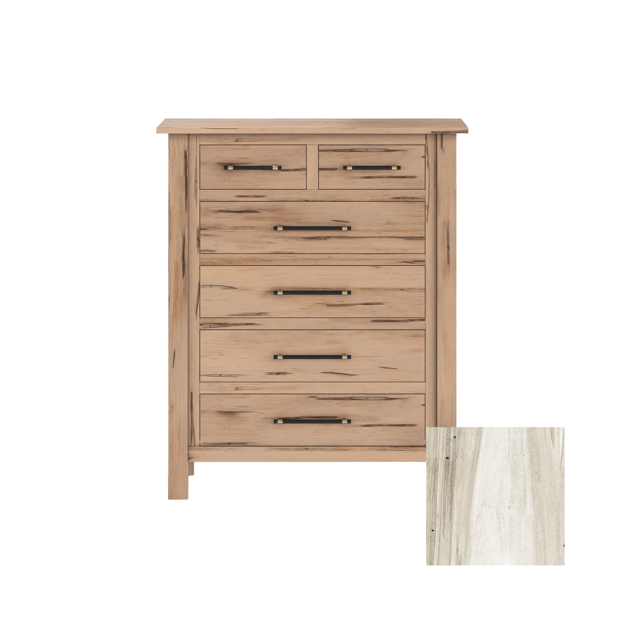 Tiegen 6 Drawer Tall Chest - Tots to Teens Furniture
