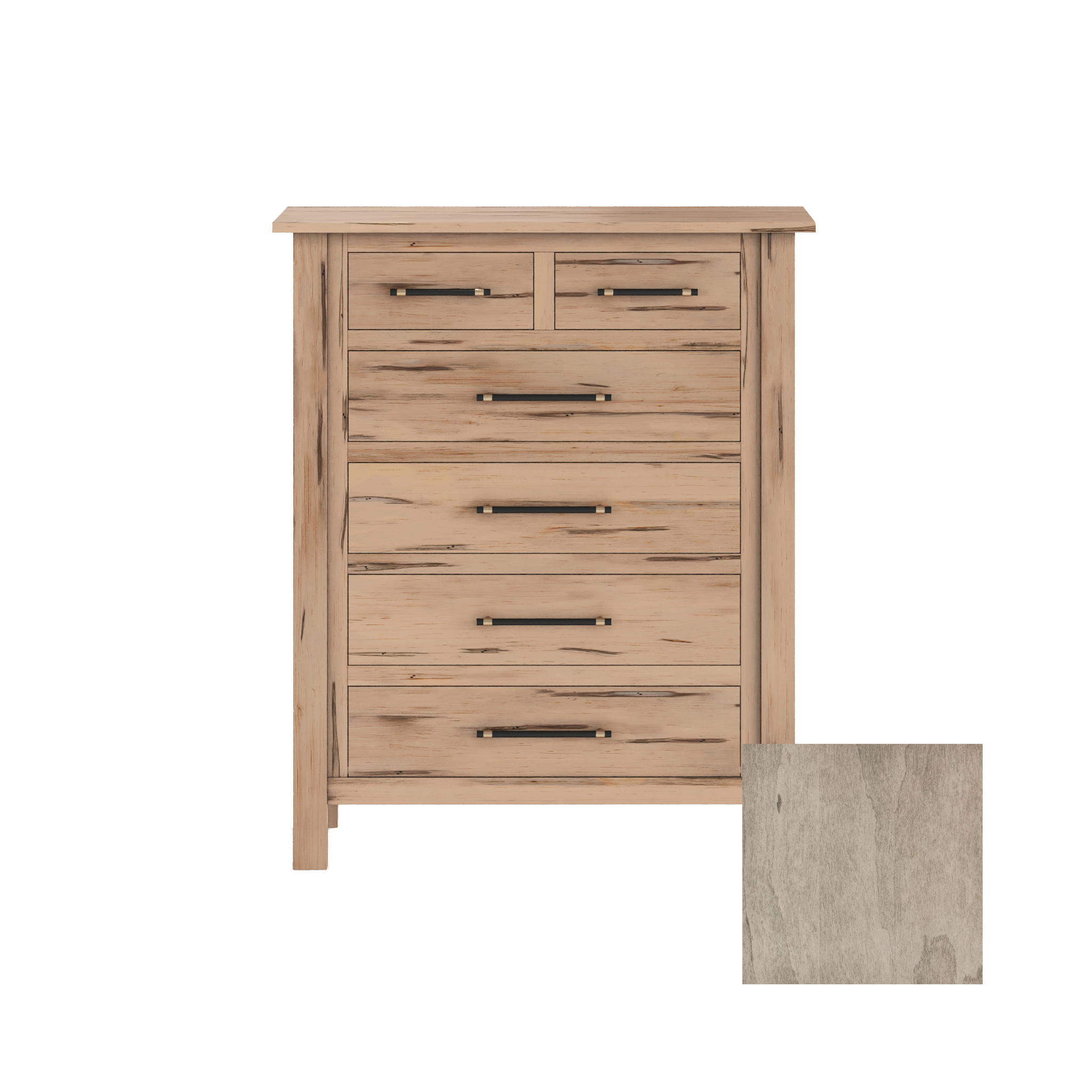 Tiegen 6 Drawer Tall Chest - Tots to Teens Furniture