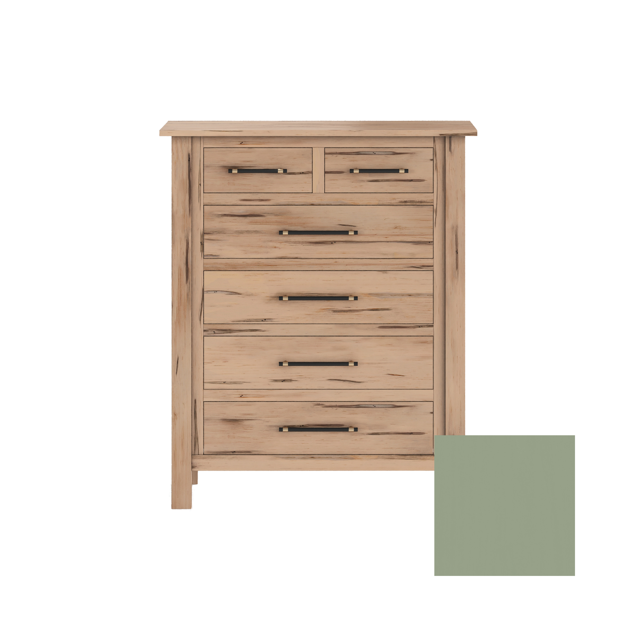 Tiegen 6 Drawer Tall Chest - Tots to Teens Furniture