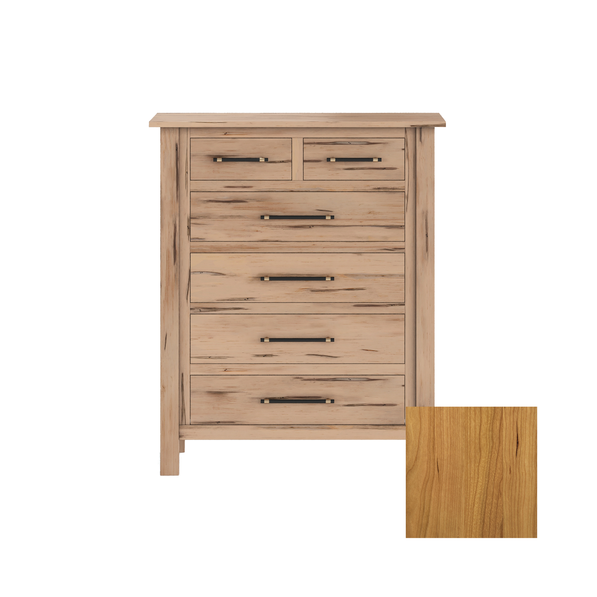 Tiegen 6 Drawer Tall Chest - Tots to Teens Furniture