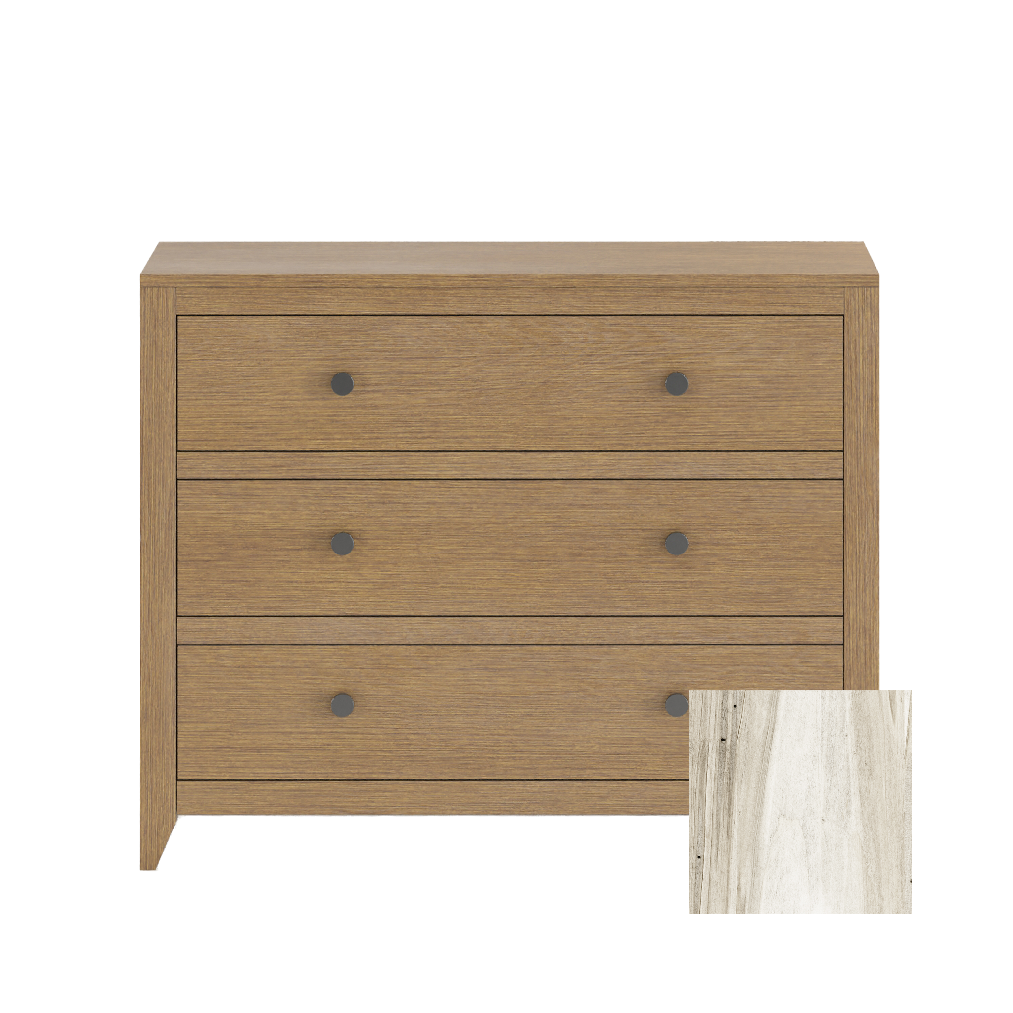 Mira 3 Drawer Dresser - Tots to Teens Furniture