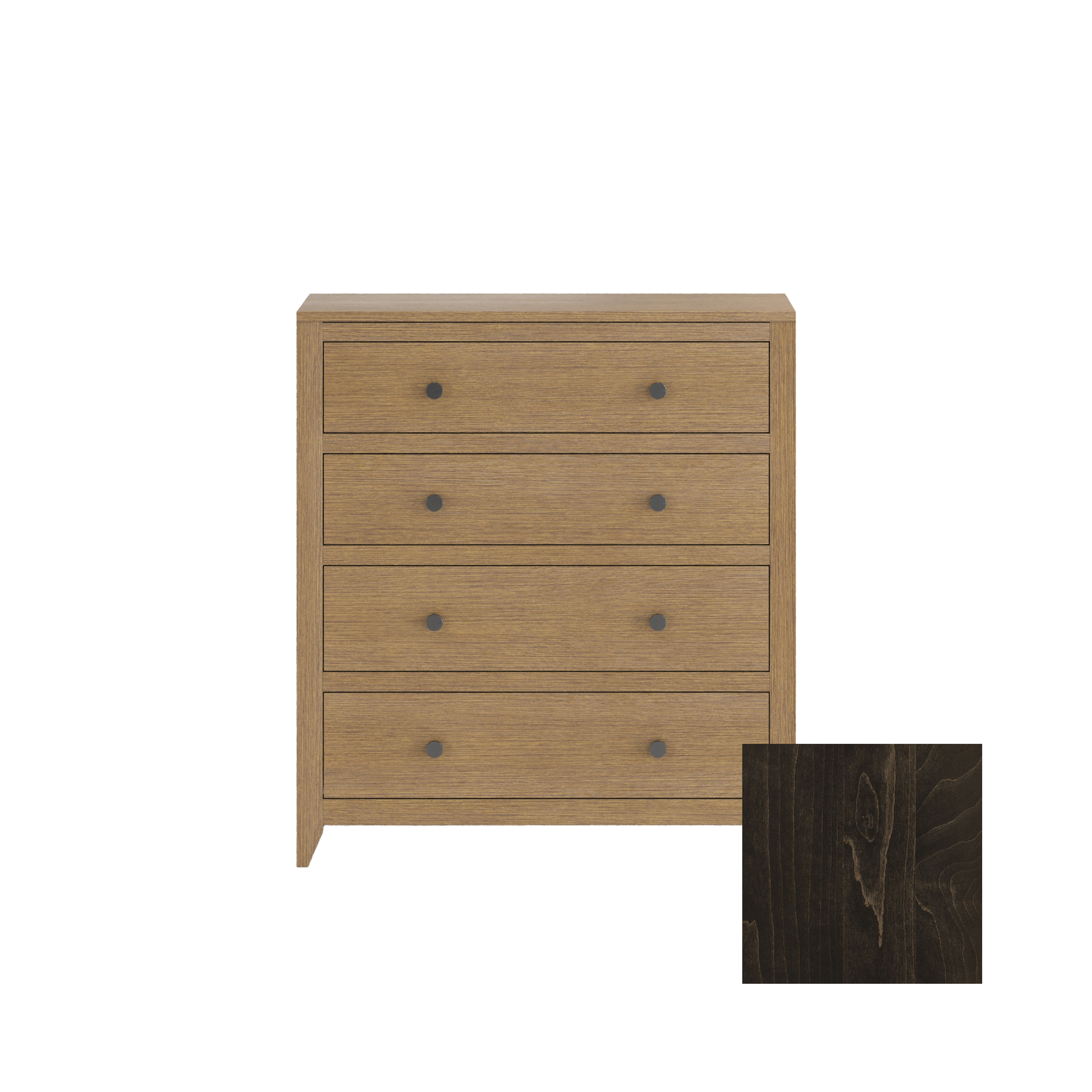 Mira 4 Drawer Tall Chest - Tots to Teens Furniture