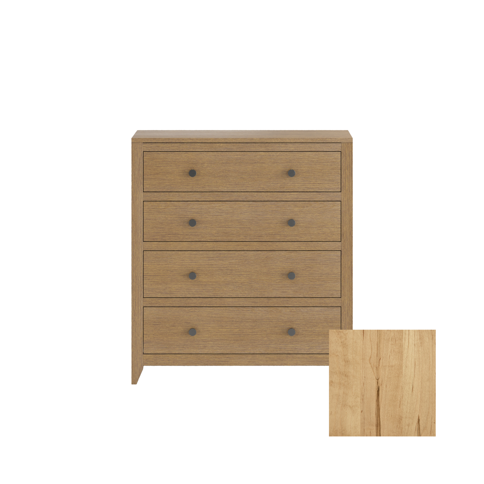 Mira 4 Drawer Tall Chest - Tots to Teens Furniture