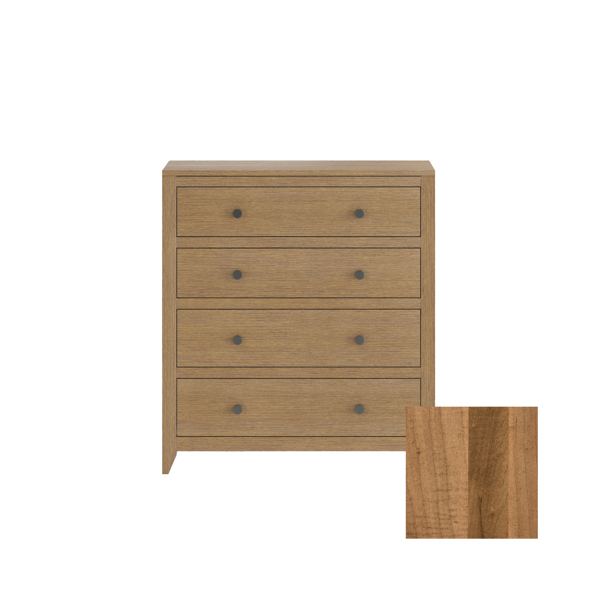 Mira 4 Drawer Tall Chest - Tots to Teens Furniture