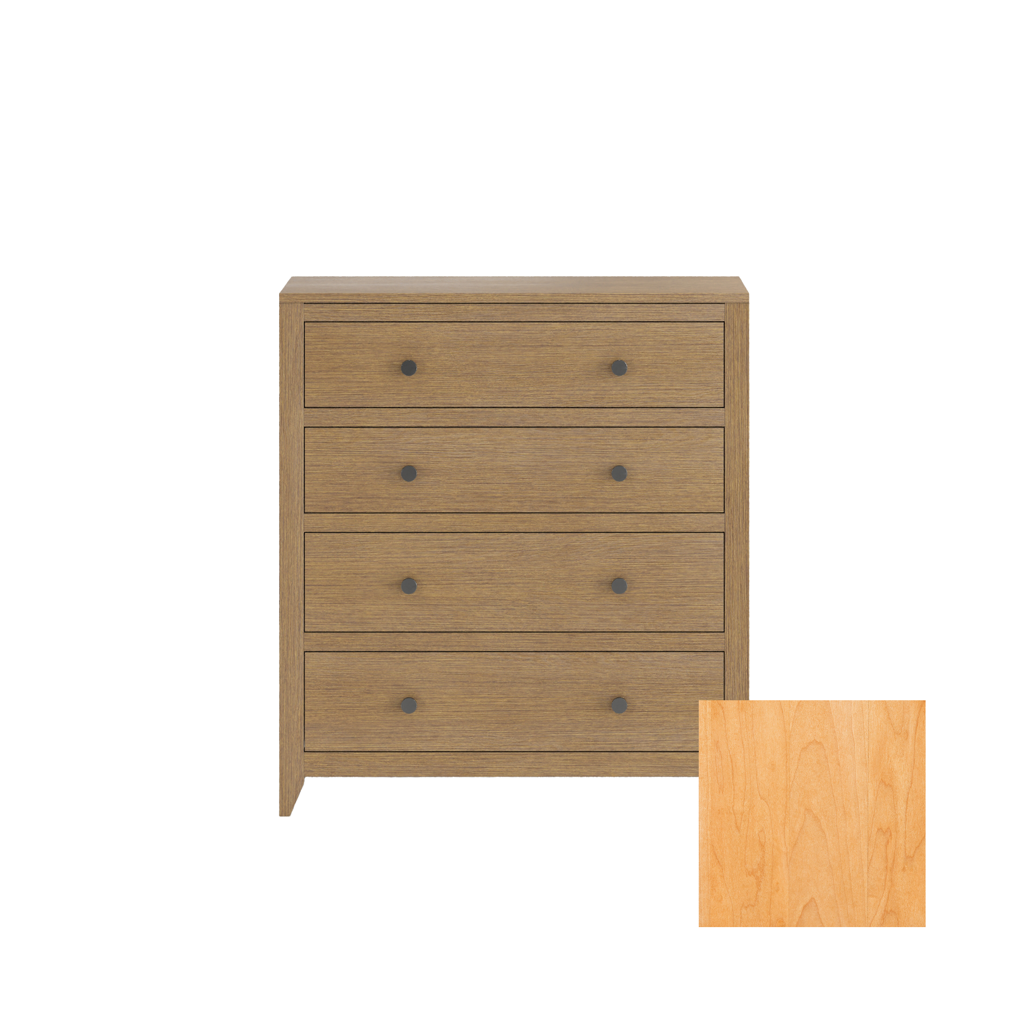 Mira 4 Drawer Tall Chest - Tots to Teens Furniture