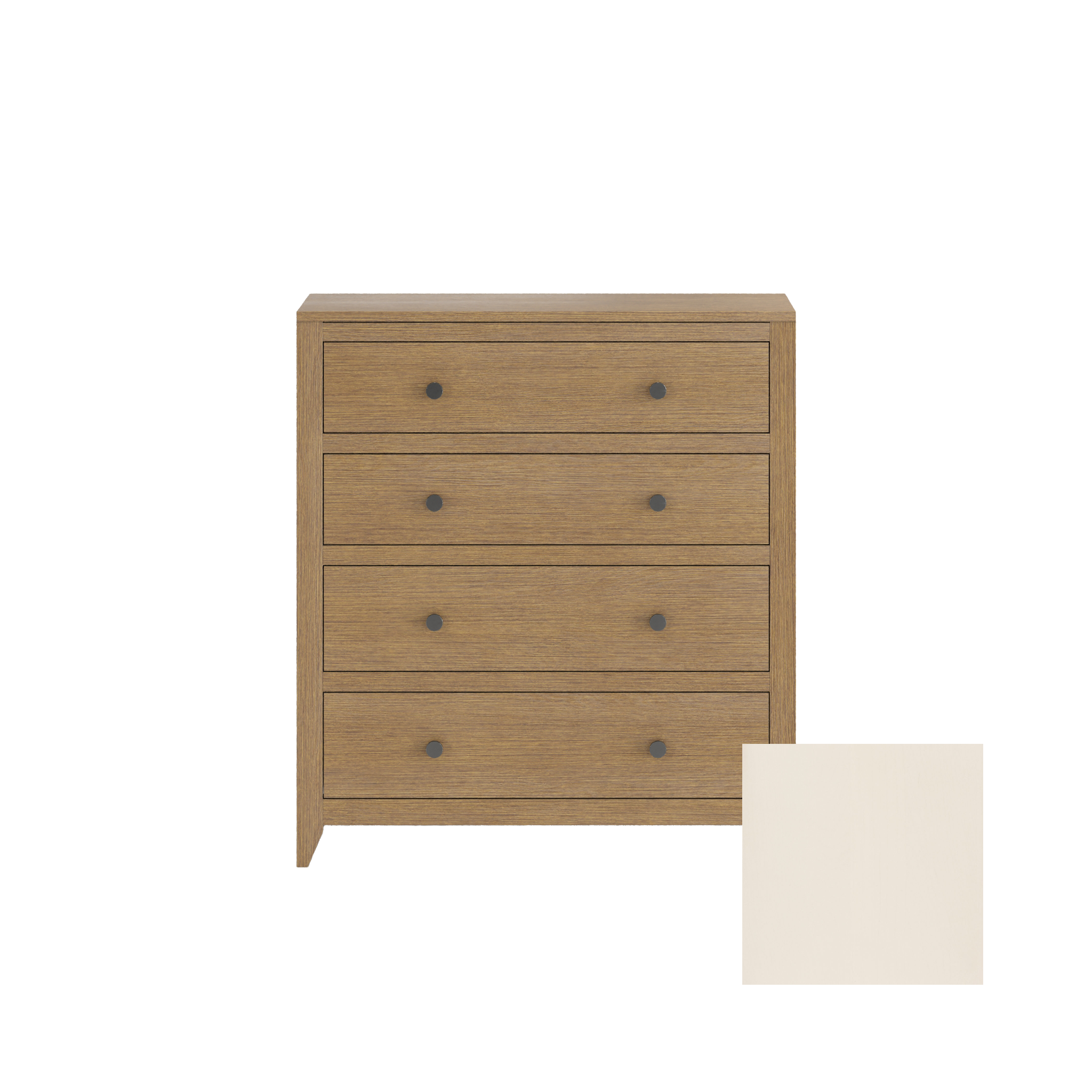 Mira 4 Drawer Tall Chest - Tots to Teens Furniture