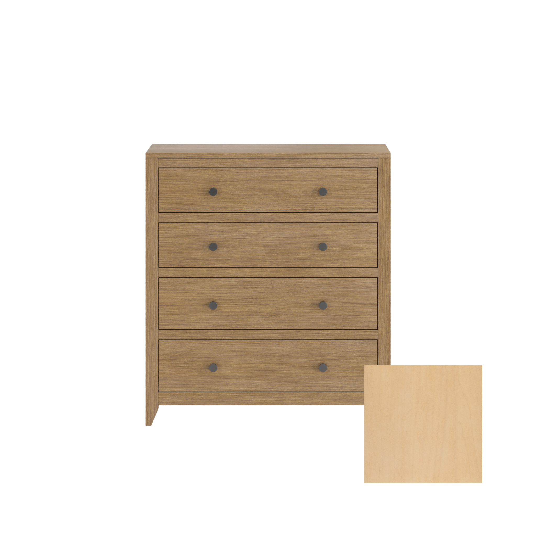 Mira 4 Drawer Tall Chest - Tots to Teens Furniture