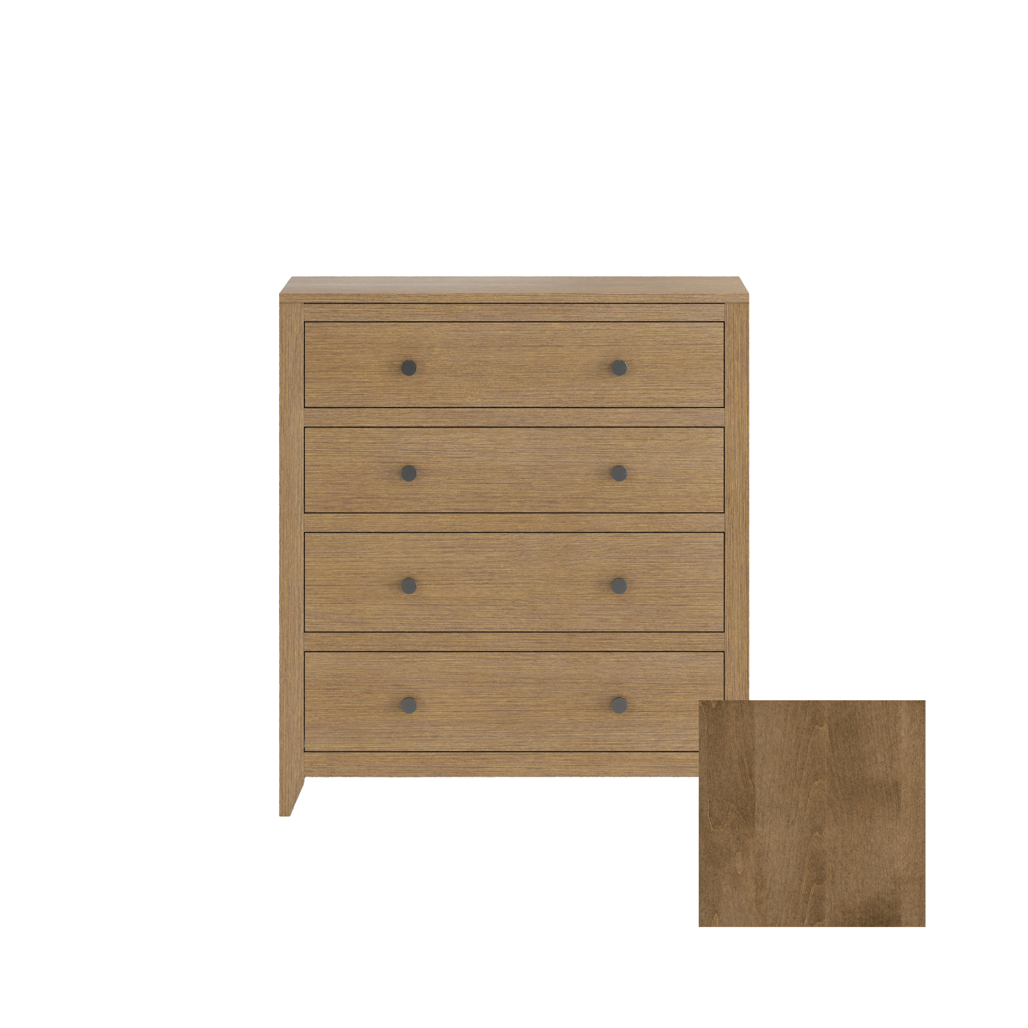 Mira 4 Drawer Tall Chest - Tots to Teens Furniture