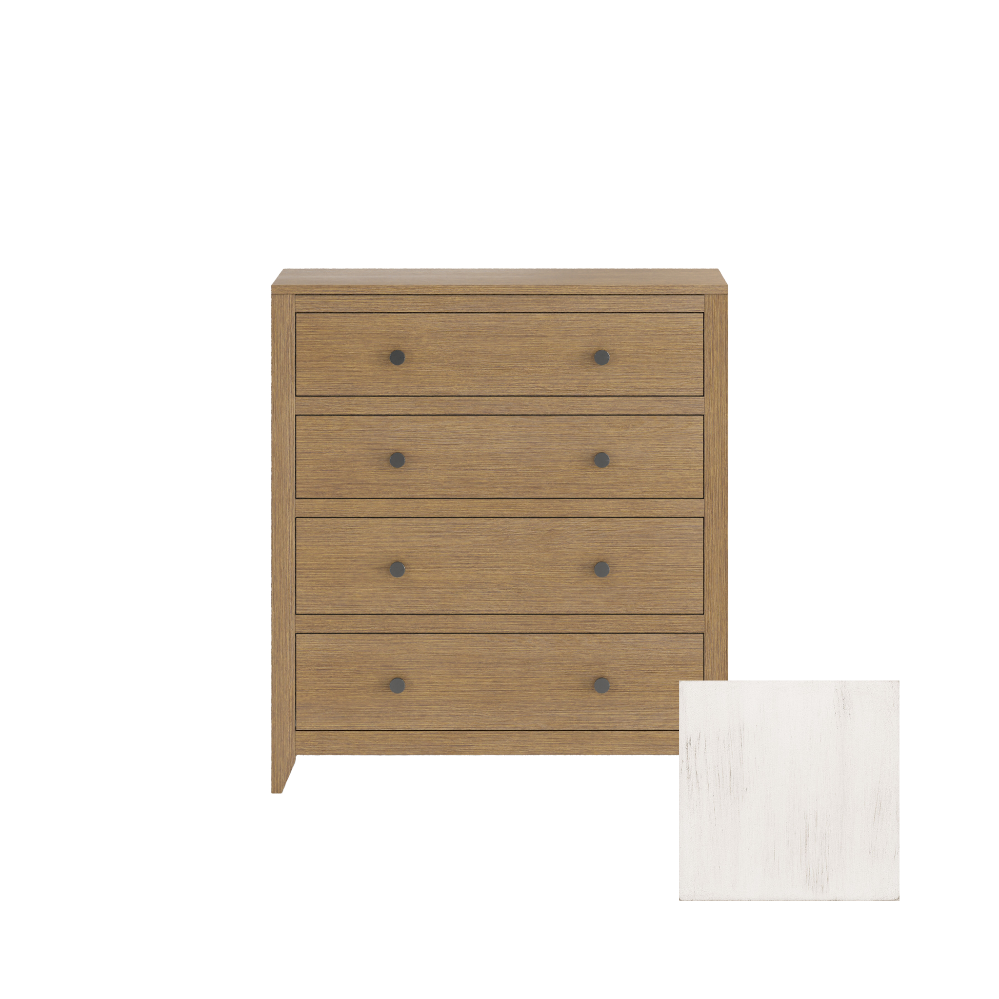 Mira 4 Drawer Tall Chest - Tots to Teens Furniture