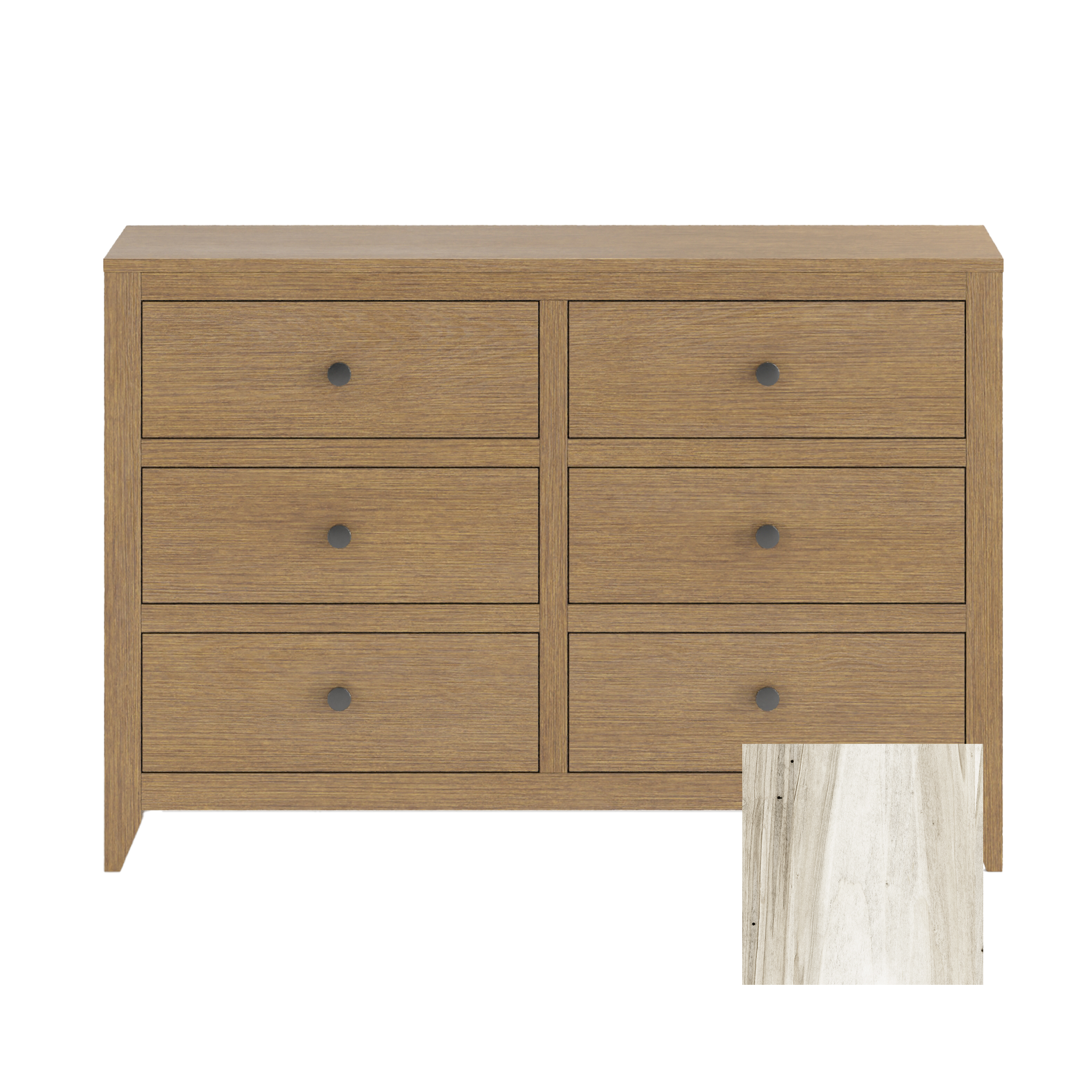 Mira 6 Drawer Dresser - Tots to Teens Furniture