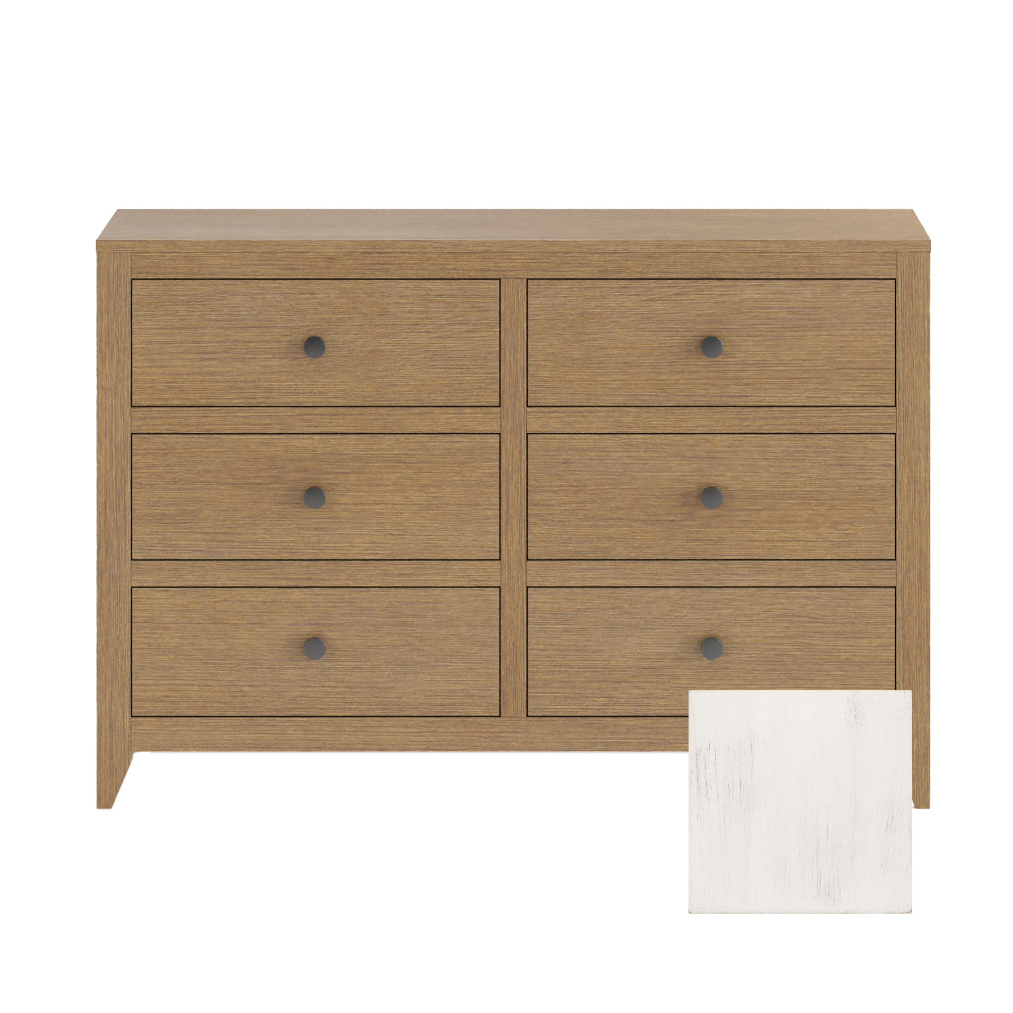 Mira 6 Drawer Dresser - Tots to Teens Furniture