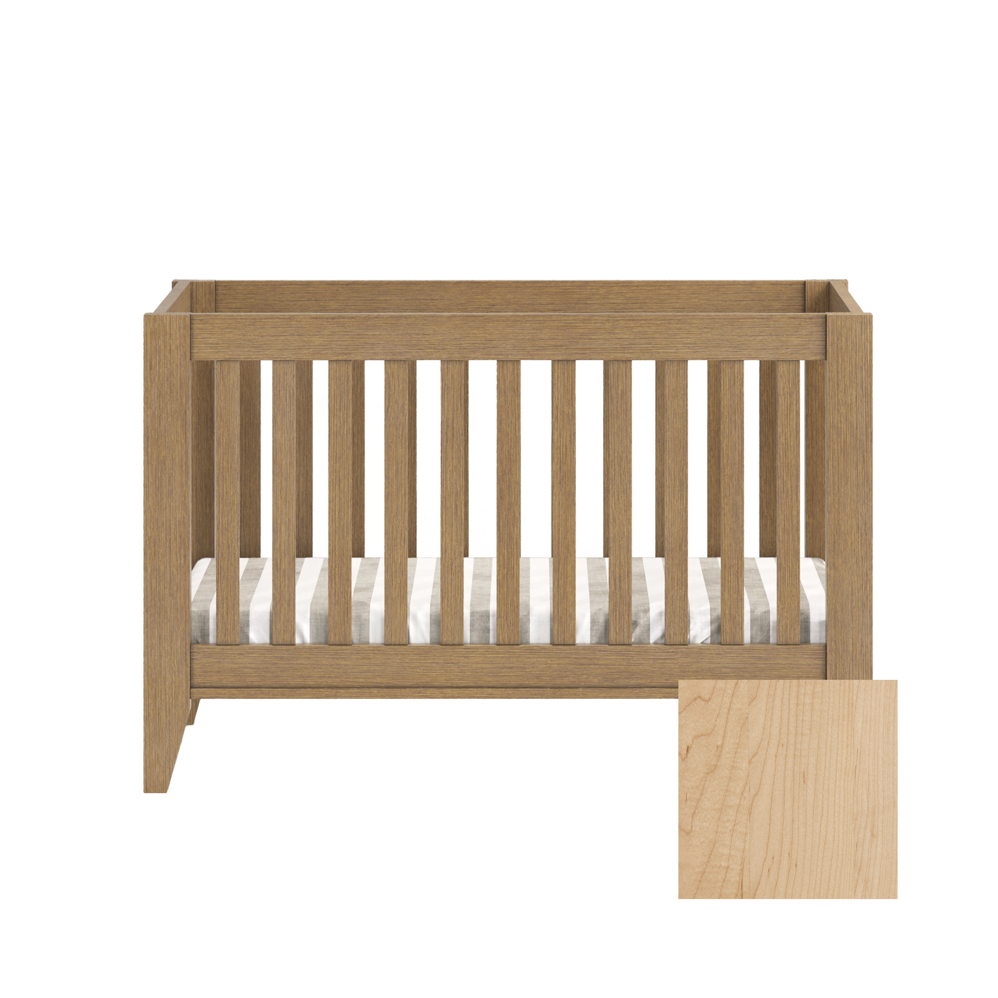 Mira 4-in-1 Convertible Traditional Crib - Tots to Teens Furniture