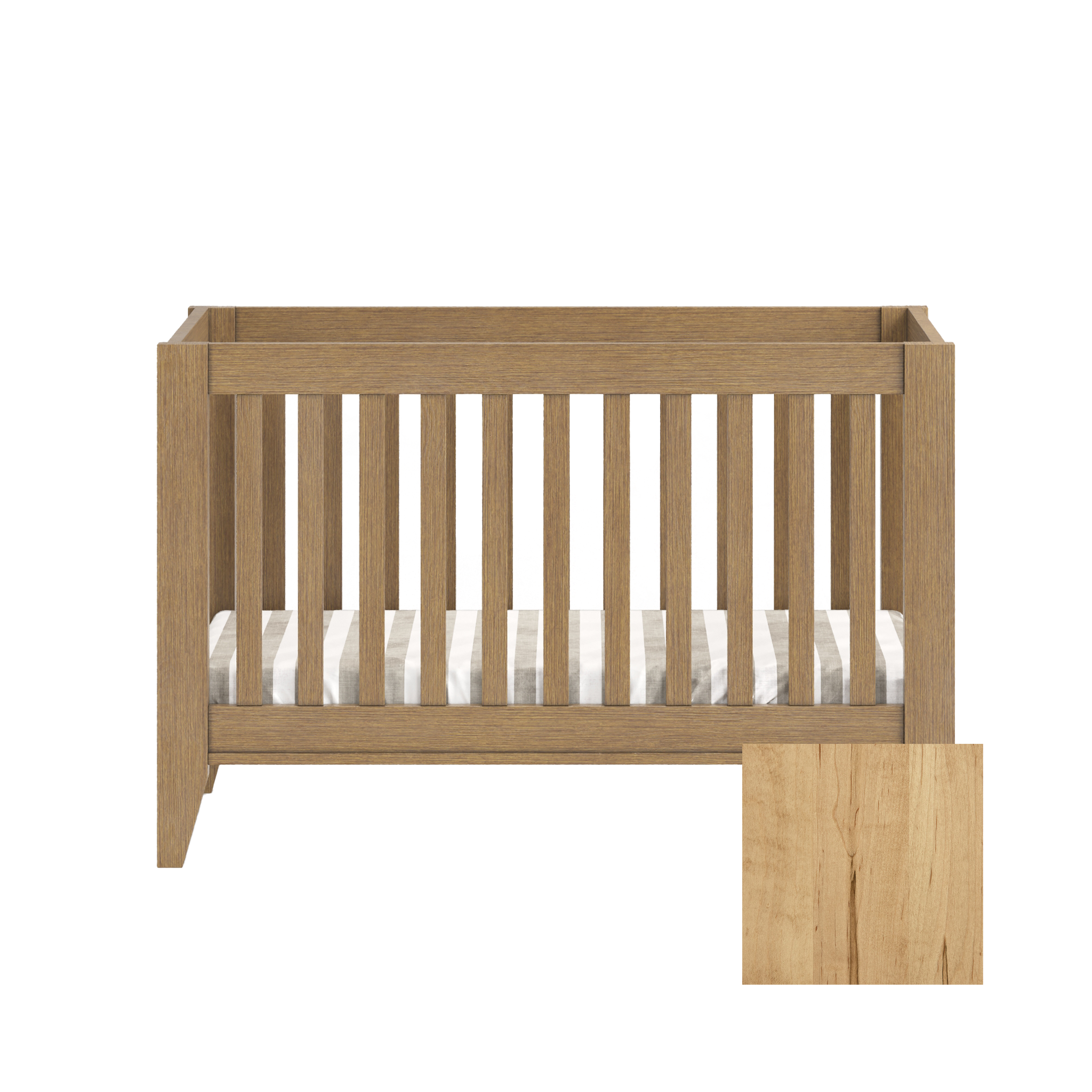 Mira 4-in-1 Convertible Traditional Crib - Tots to Teens Furniture