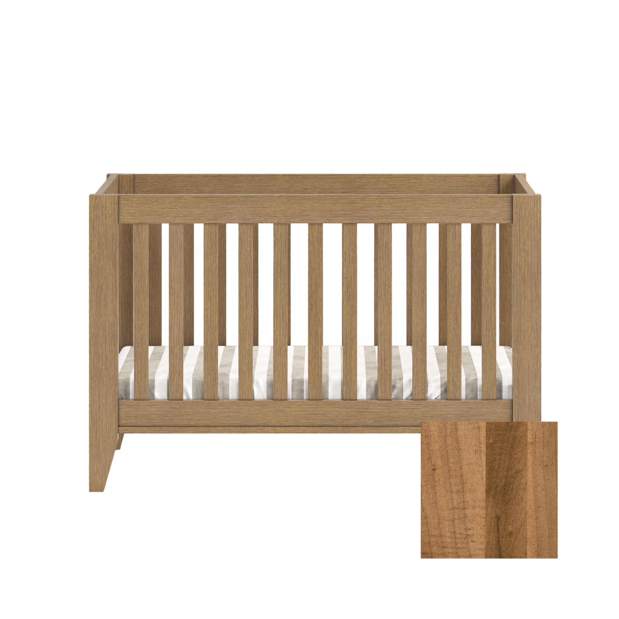 Mira 4-in-1 Convertible Traditional Crib - Tots to Teens Furniture