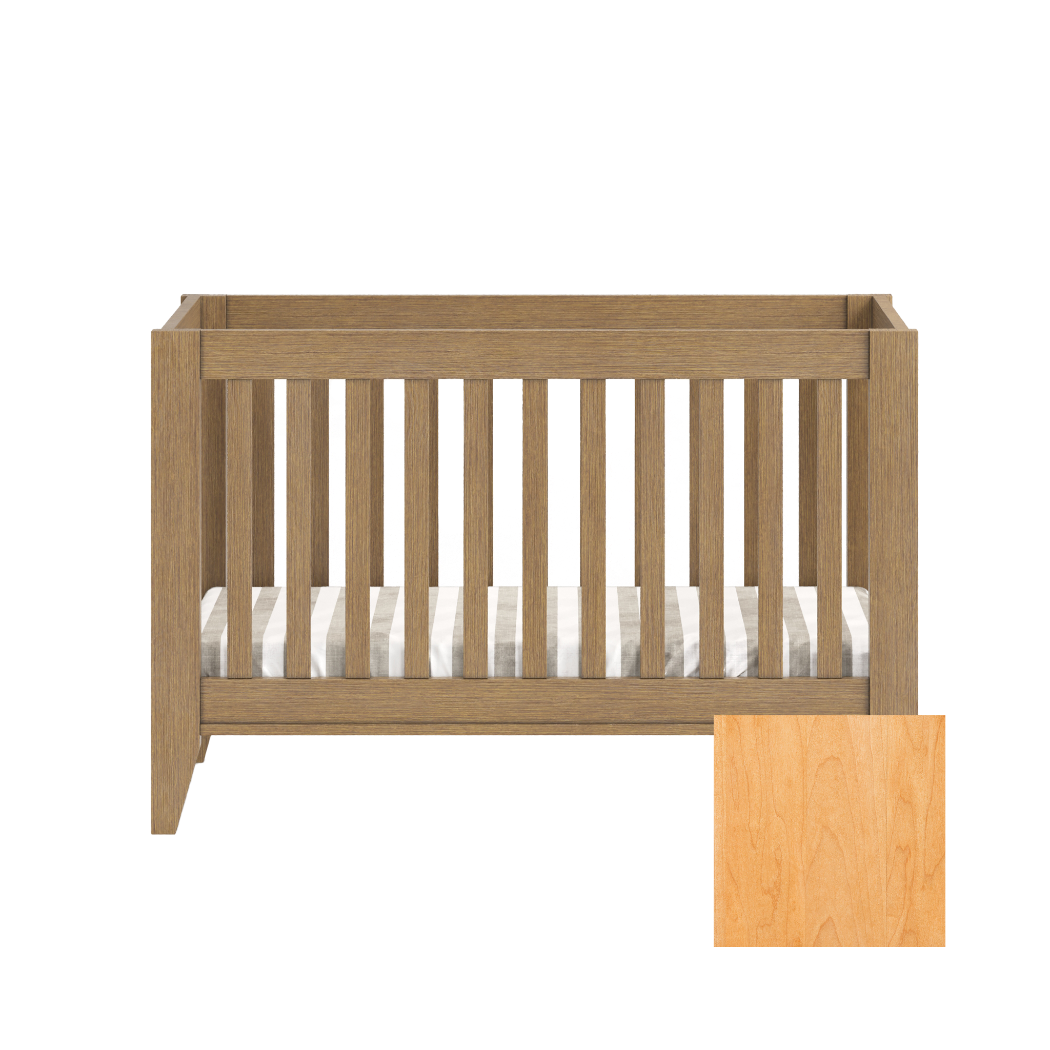 Mira 4-in-1 Convertible Traditional Crib - Tots to Teens Furniture