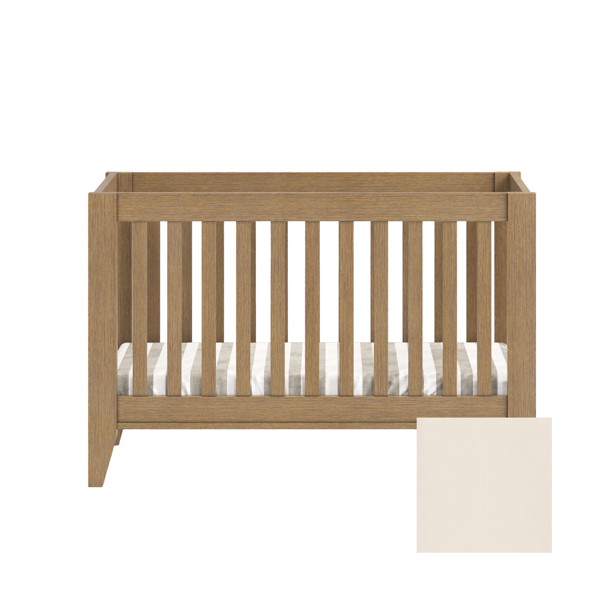 Mira 4-in-1 Convertible Traditional Crib - Tots to Teens Furniture