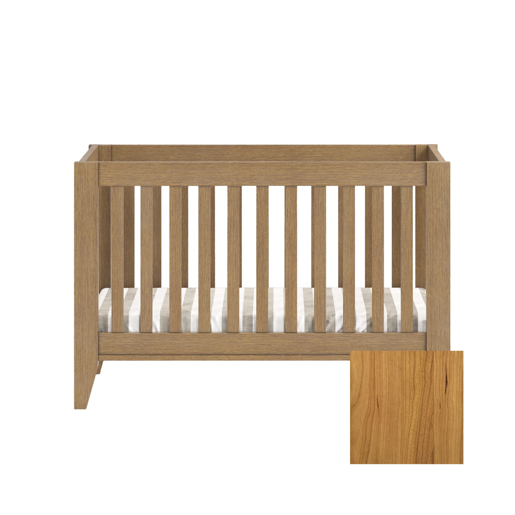 Mira 4-in-1 Convertible Traditional Crib - Tots to Teens Furniture