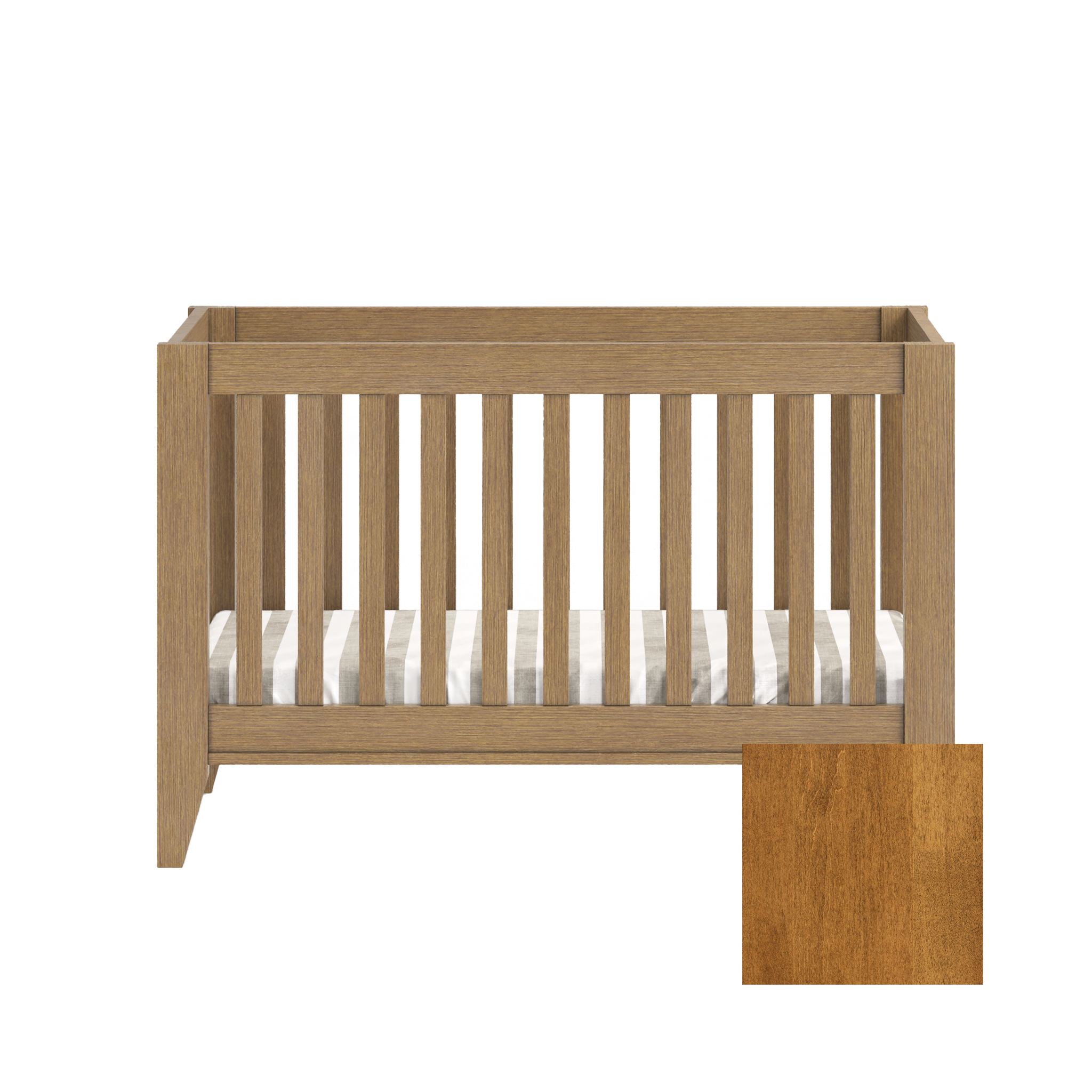 Mira 4-in-1 Convertible Traditional Crib - Tots to Teens Furniture