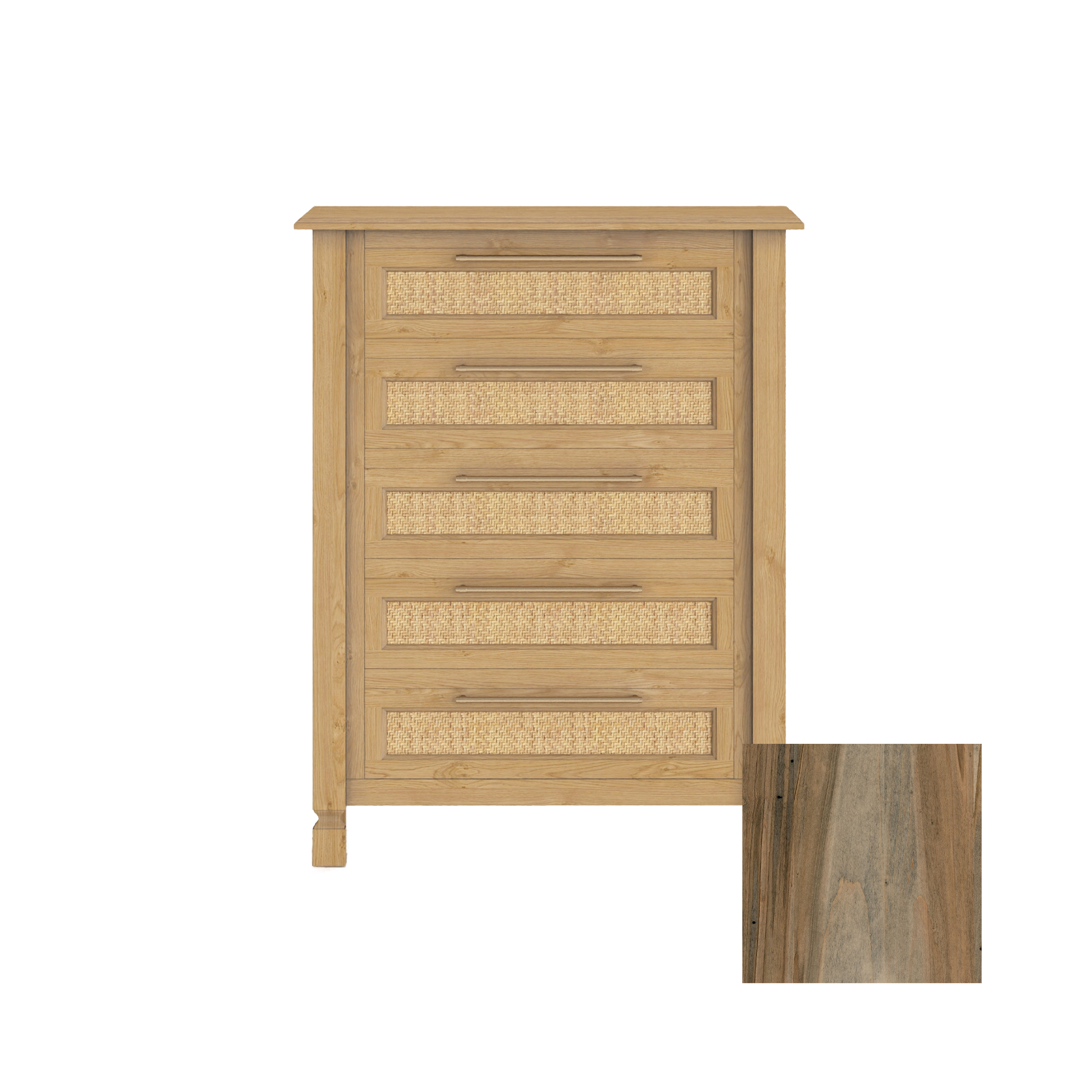 Noelani Tall 5 Drawer Chest - Tots to Teens Furniture