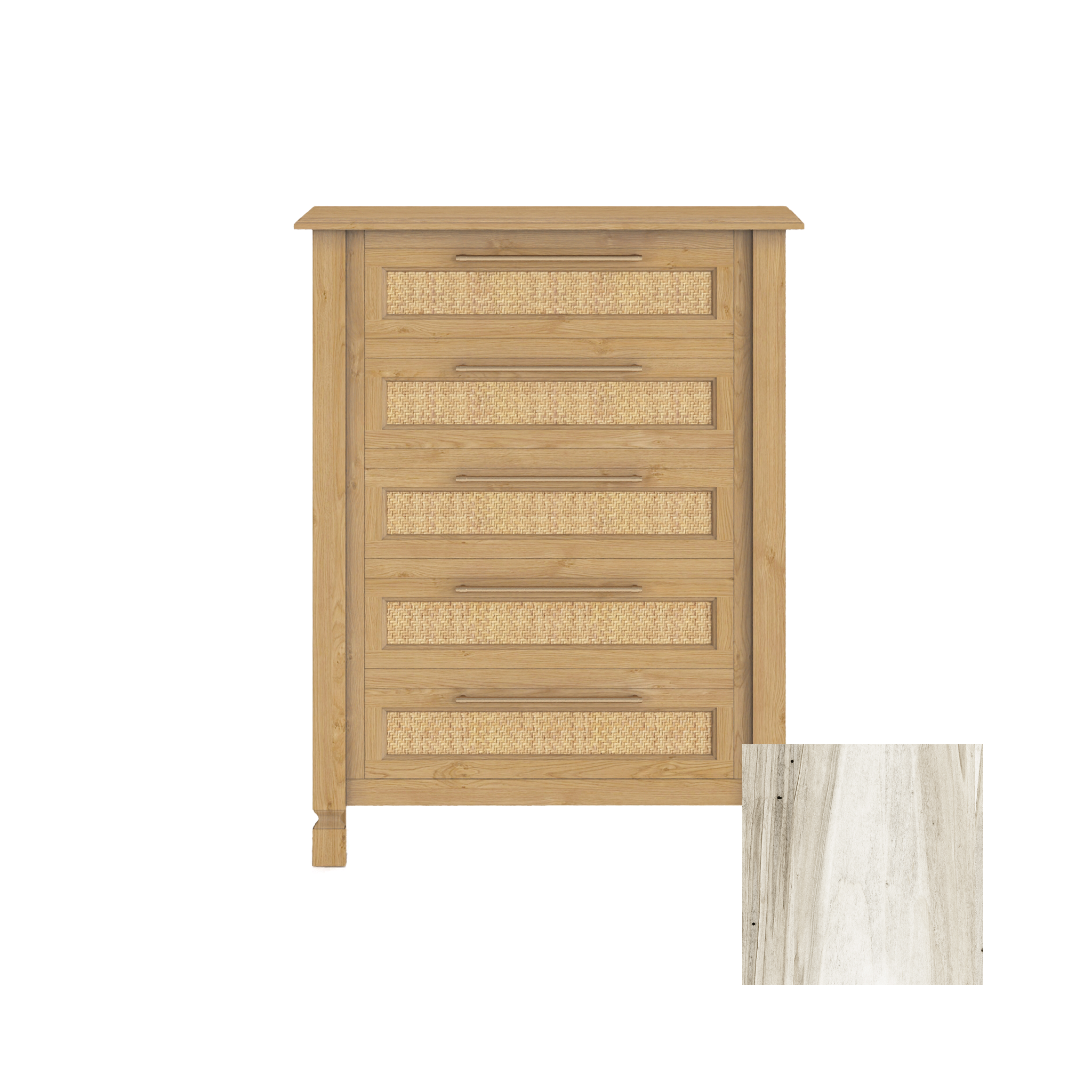 Noelani Tall 5 Drawer Chest - Tots to Teens Furniture