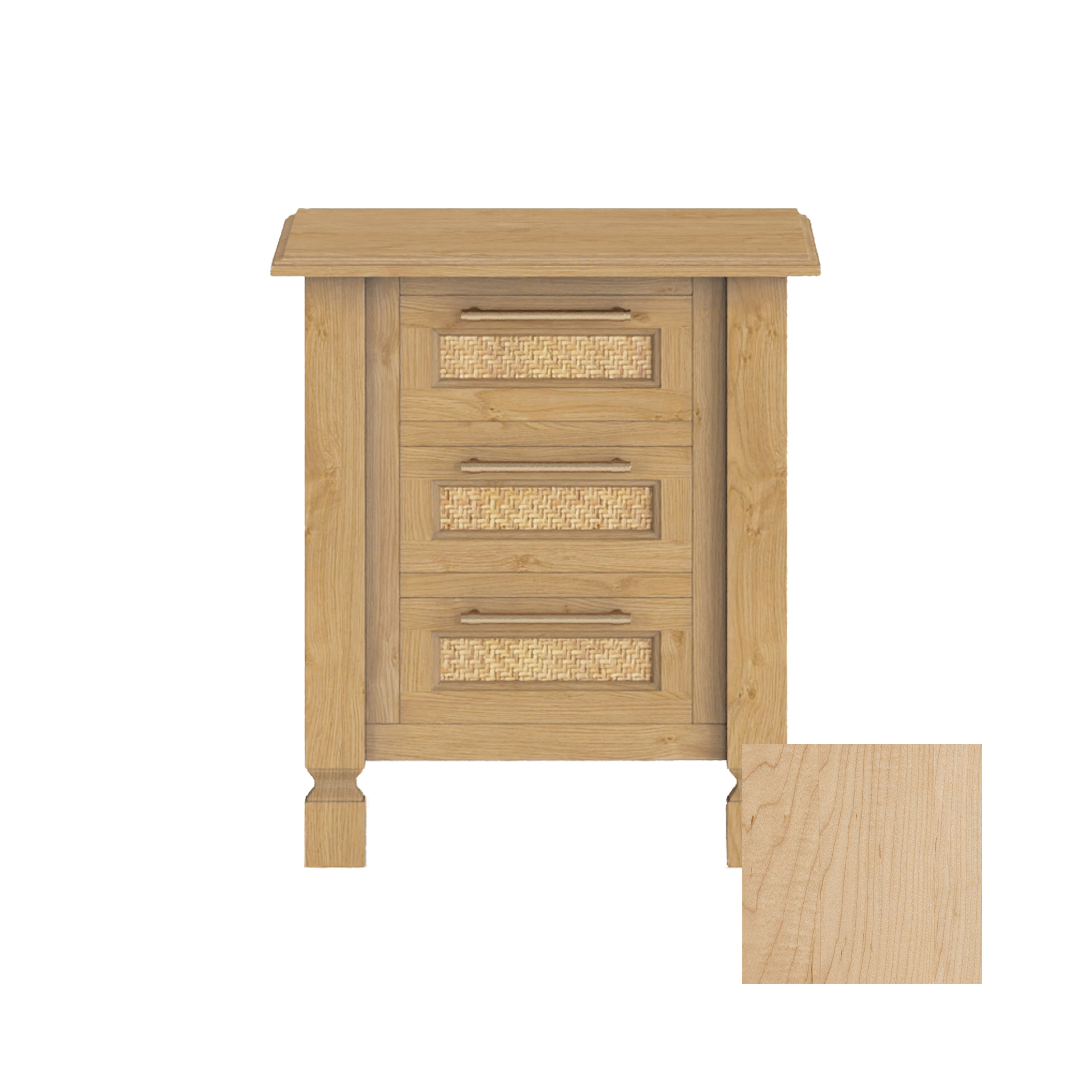 Noelani 3 Drawer Nightstand - Tots to Teens Furniture