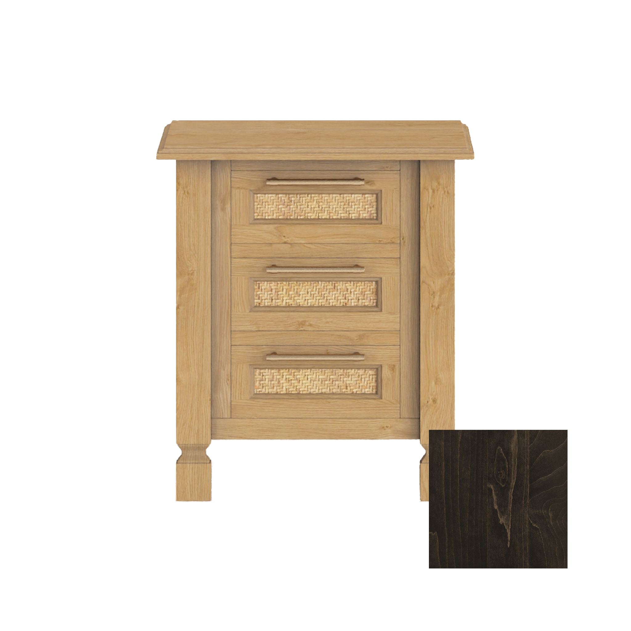 Noelani 3 Drawer Nightstand - Tots to Teens Furniture