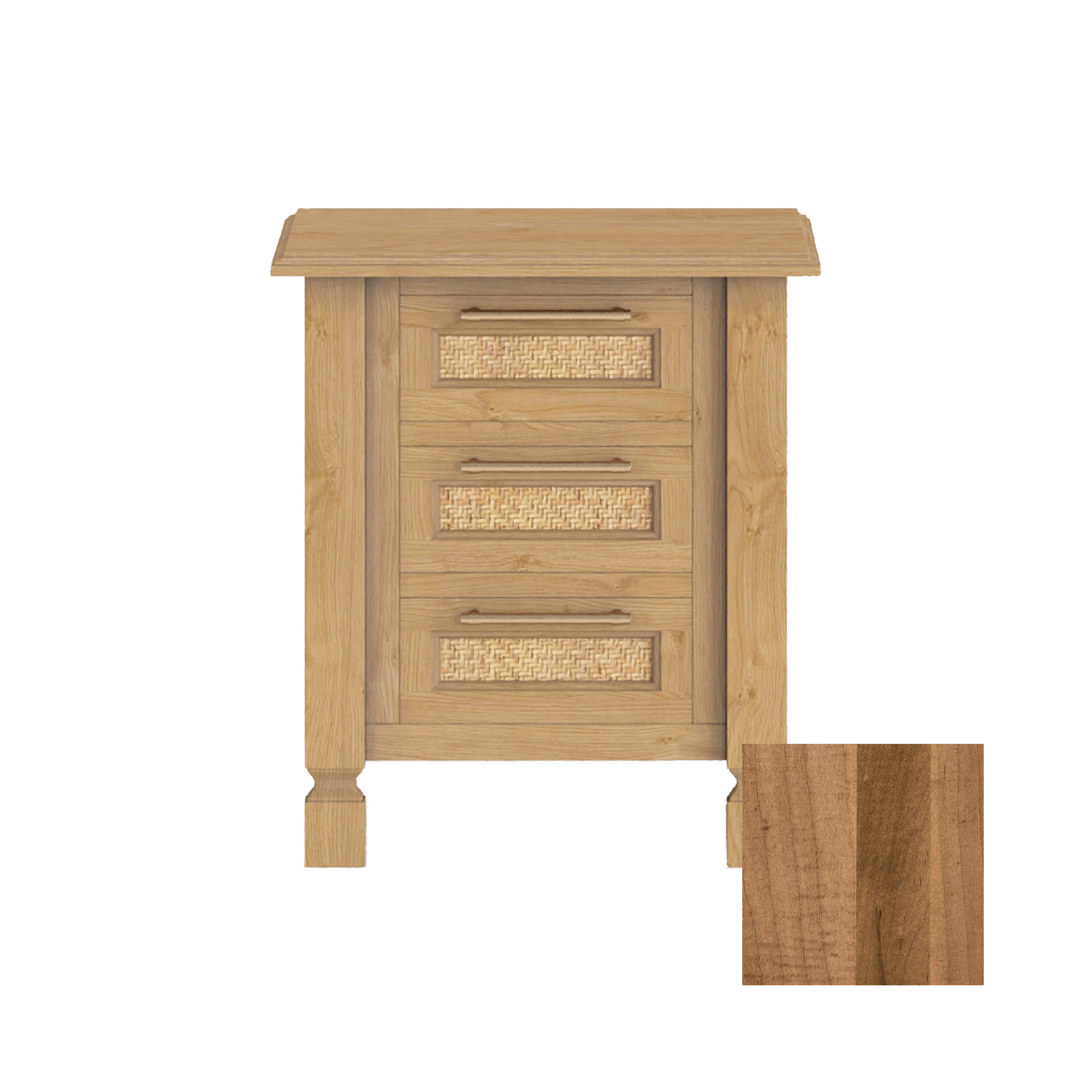 Noelani 3 Drawer Nightstand - Tots to Teens Furniture