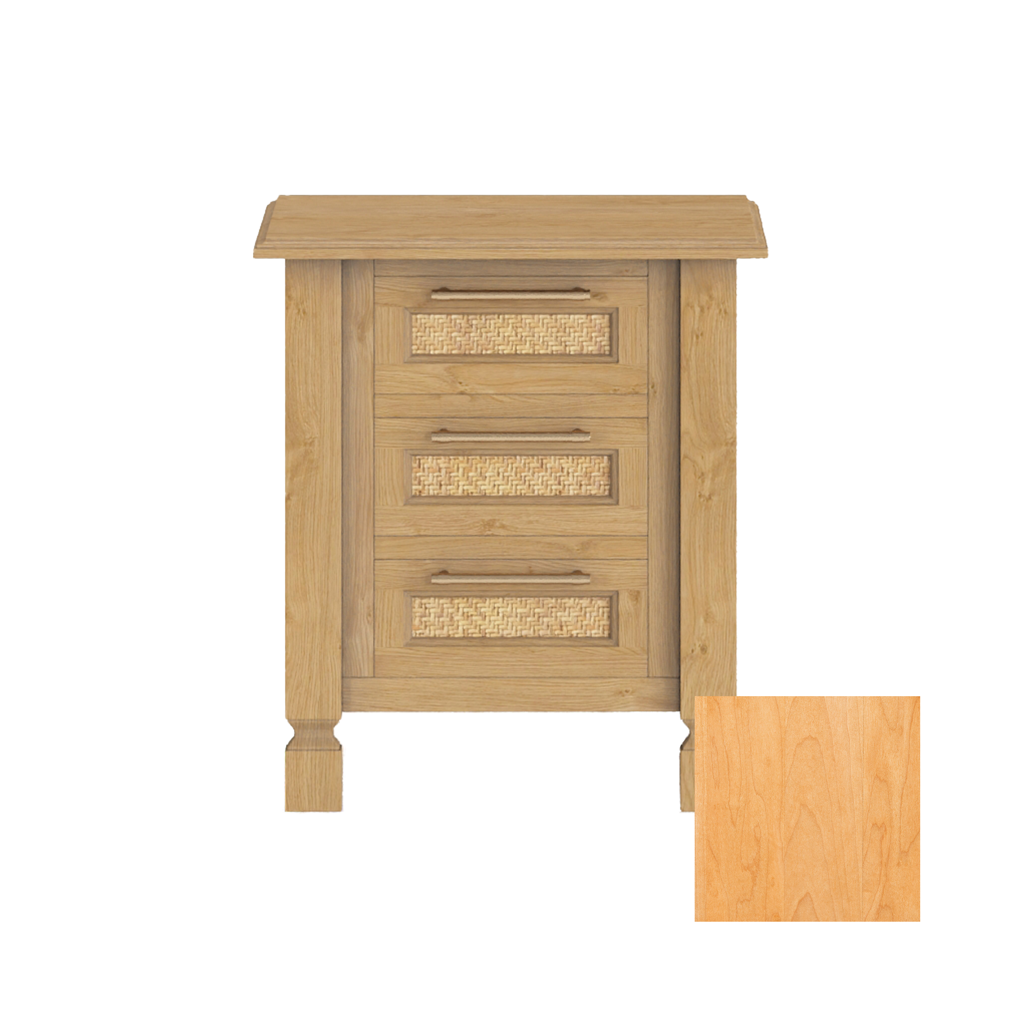 Noelani 3 Drawer Nightstand - Tots to Teens Furniture