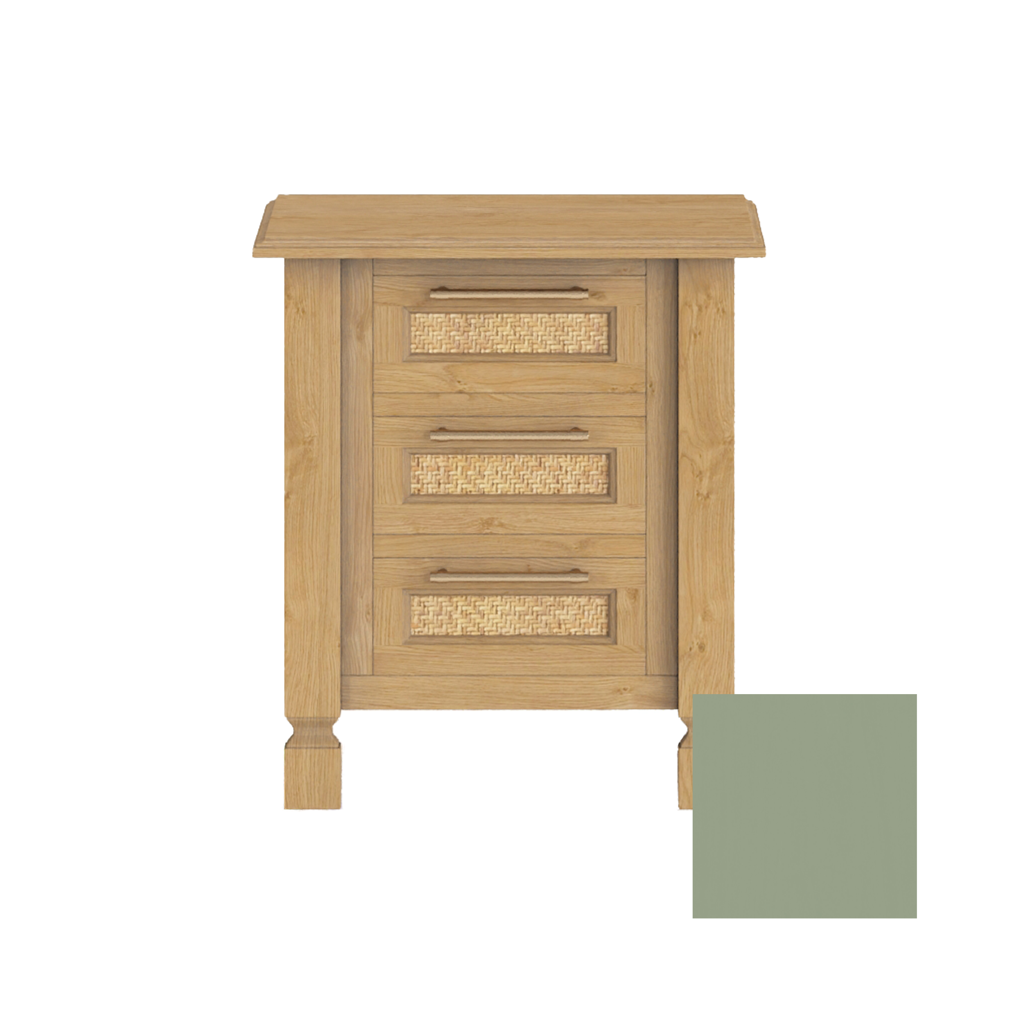 Noelani 3 Drawer Nightstand - Tots to Teens Furniture