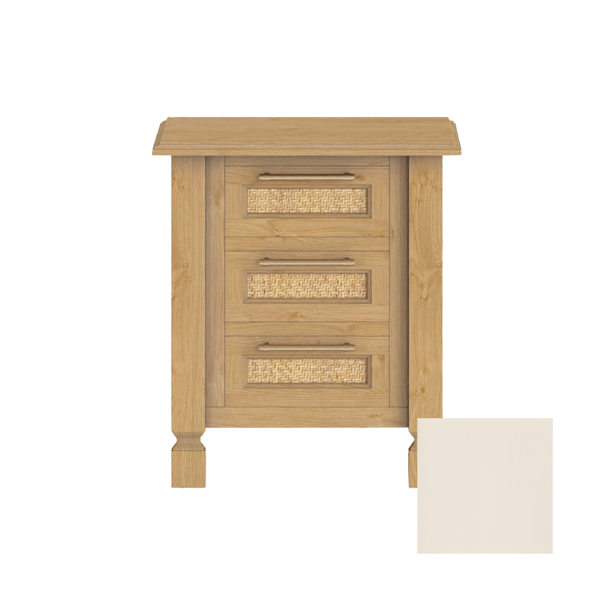 Noelani 3 Drawer Nightstand - Tots to Teens Furniture