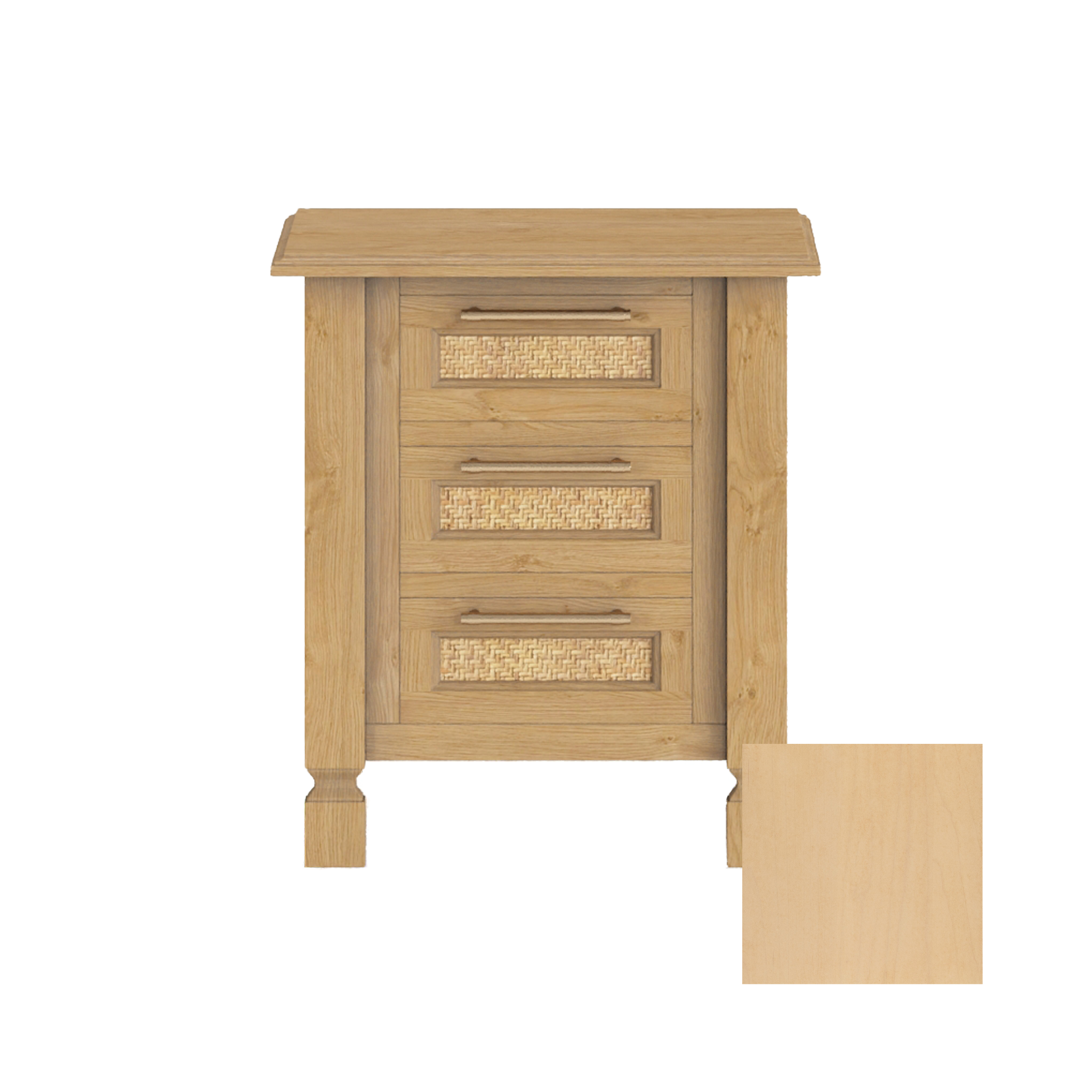 Noelani 3 Drawer Nightstand - Tots to Teens Furniture