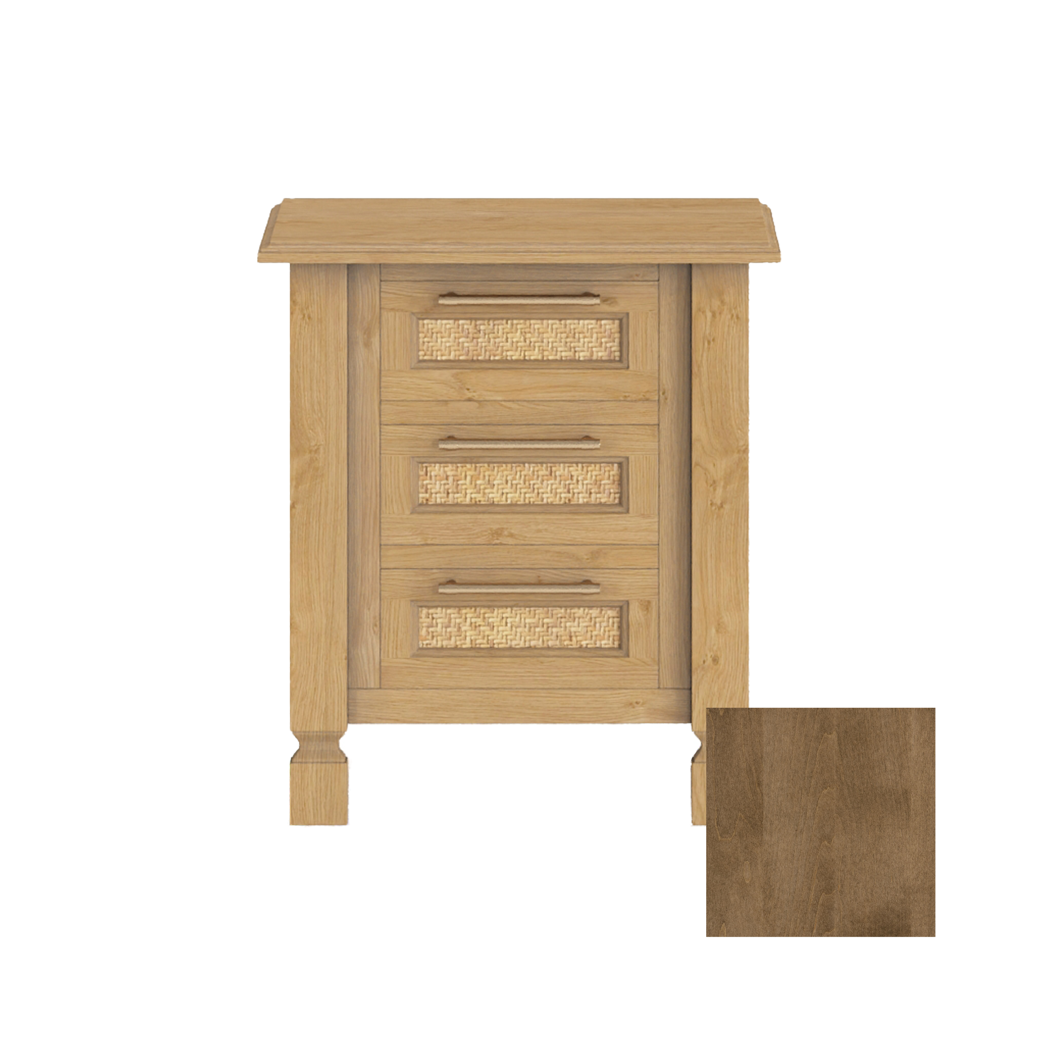 Noelani 3 Drawer Nightstand - Tots to Teens Furniture