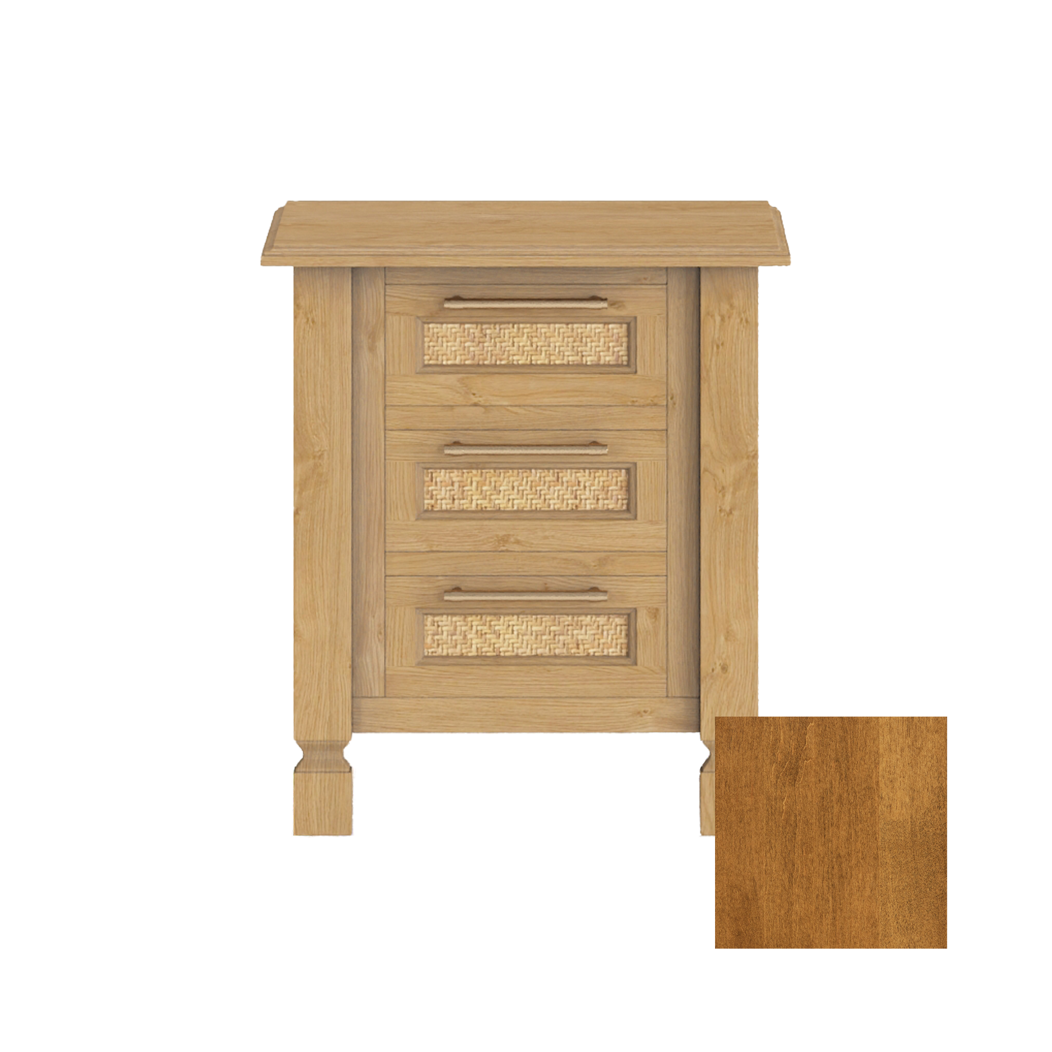 Noelani 3 Drawer Nightstand - Tots to Teens Furniture