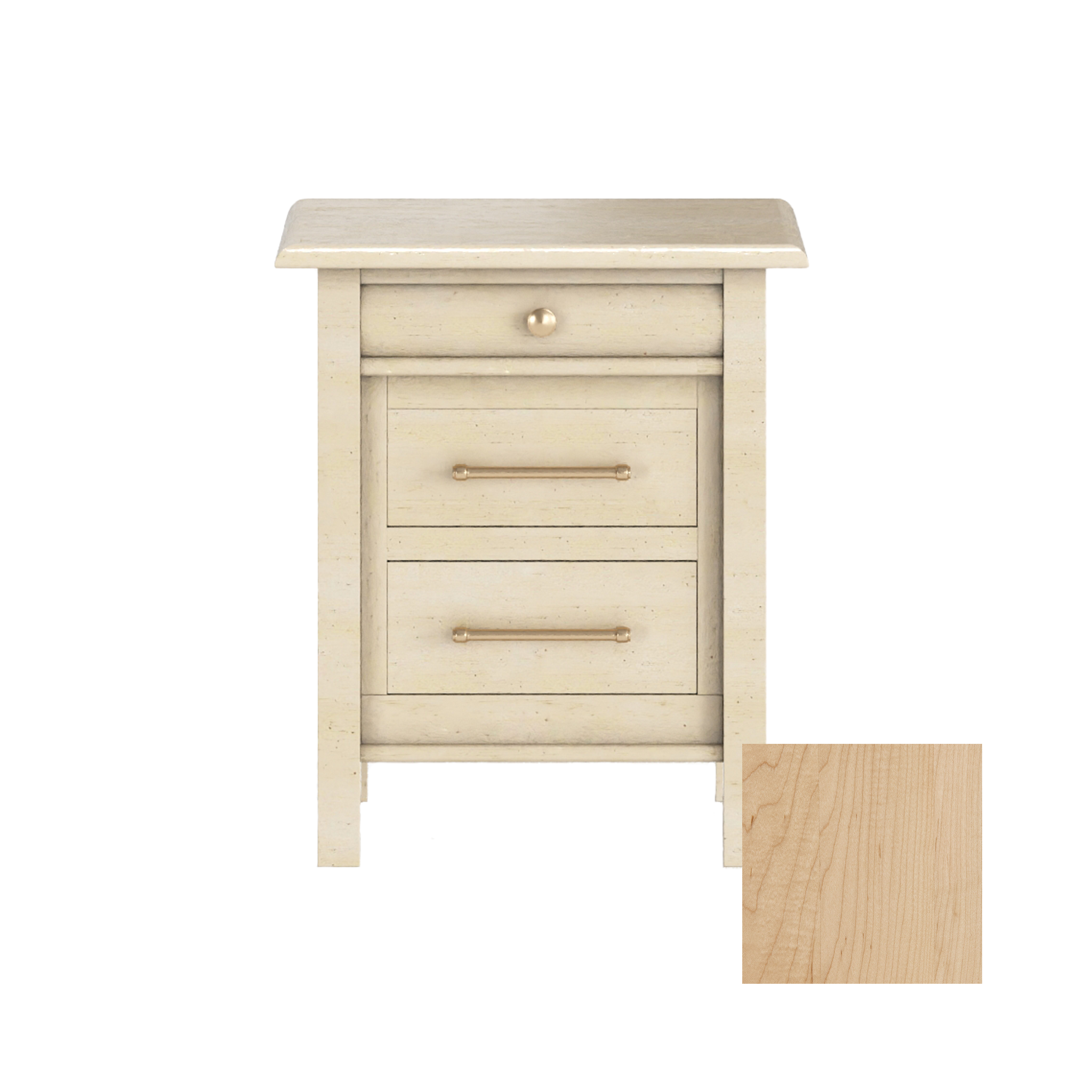 Sage 3 drawer Nightstand - Tots to Teens Furniture