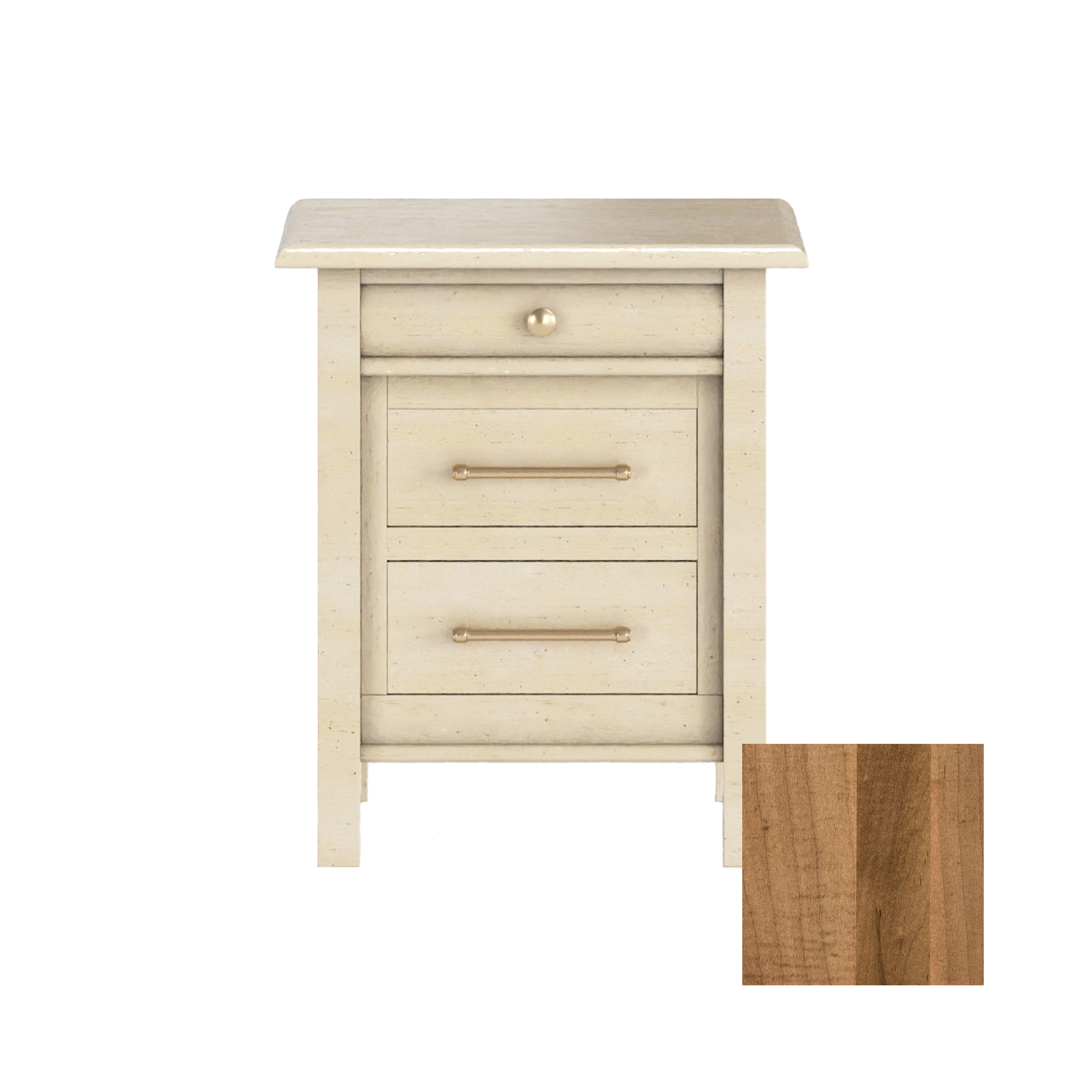 Sage 3 drawer Nightstand - Tots to Teens Furniture