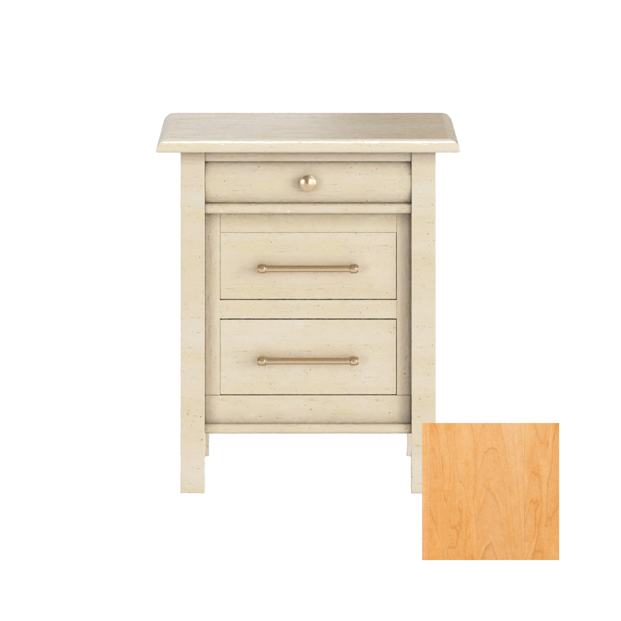 Sage 3 drawer Nightstand - Tots to Teens Furniture
