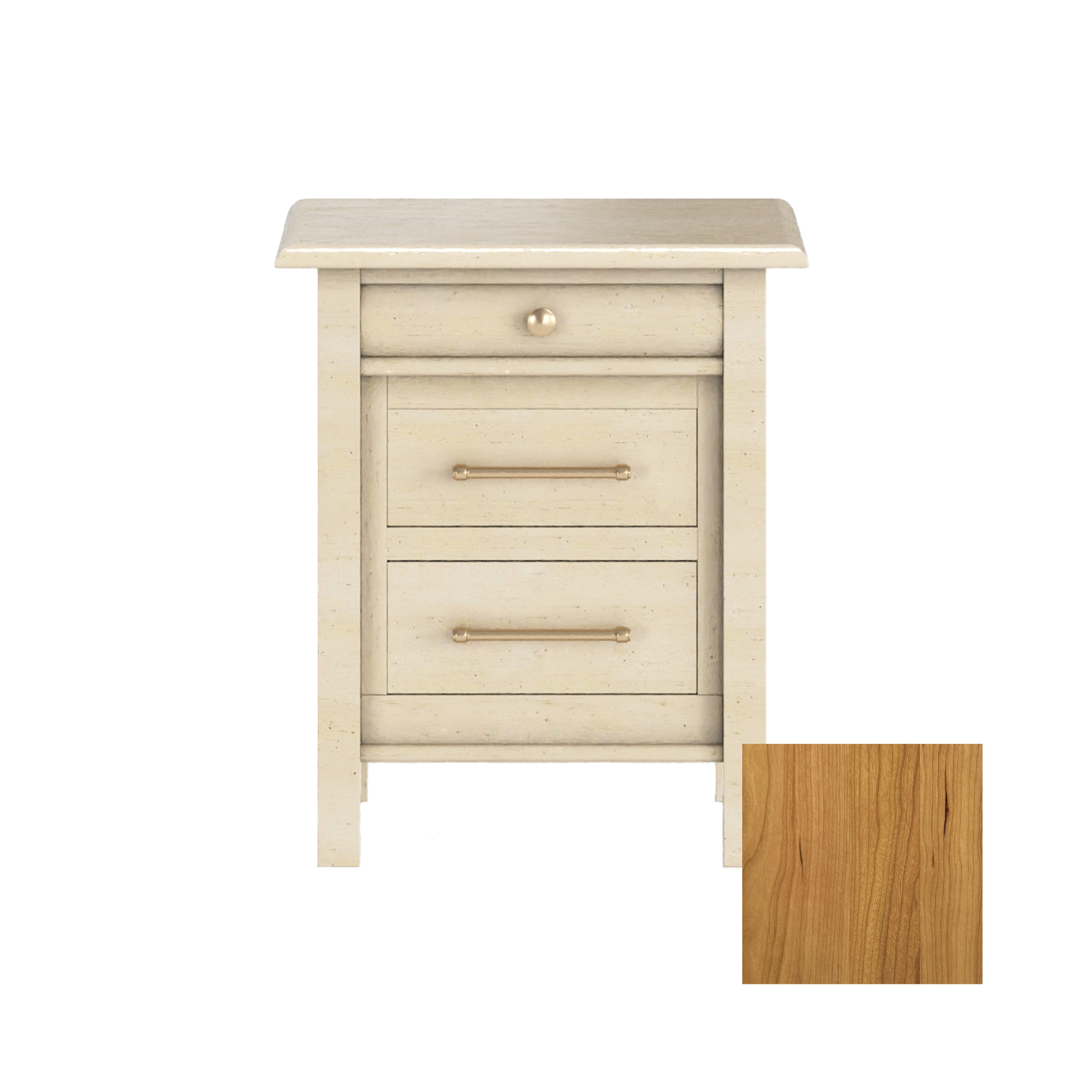 Sage 3 drawer Nightstand - Tots to Teens Furniture