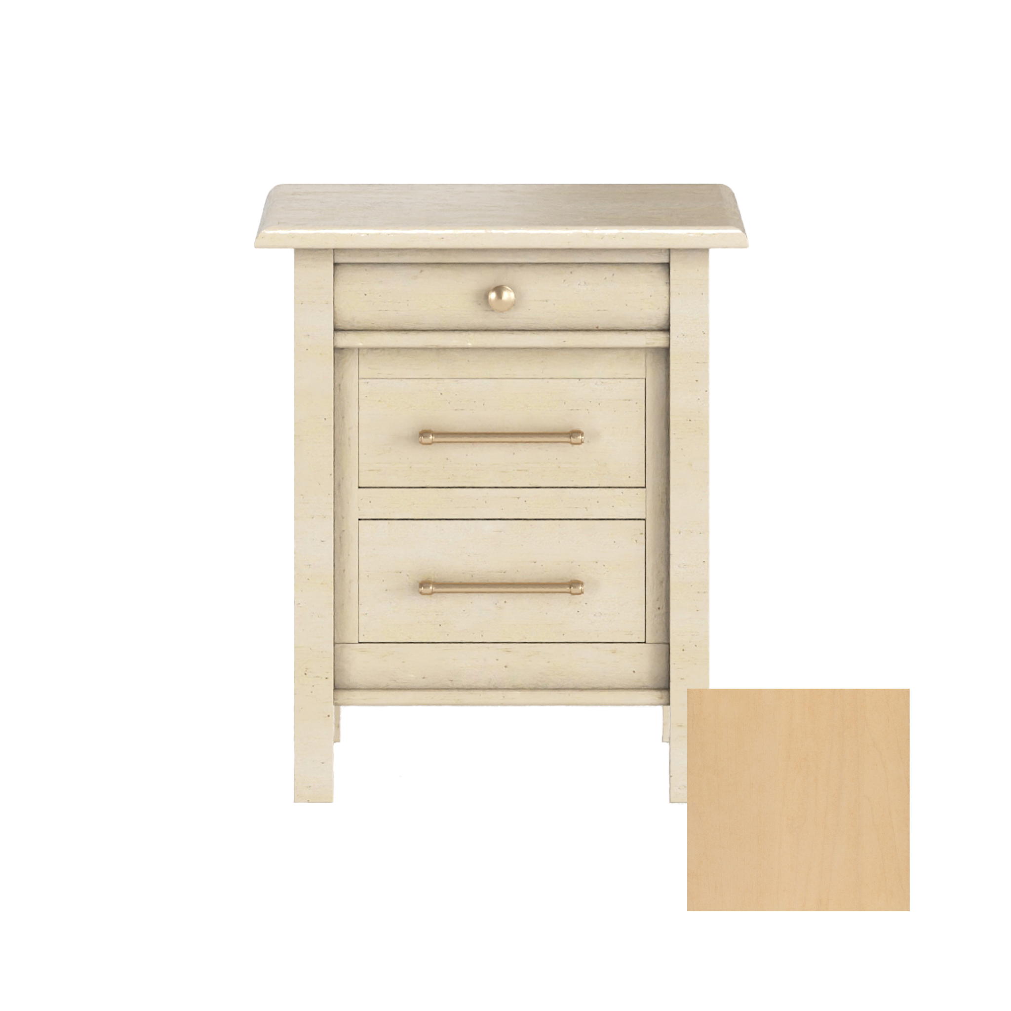 Sage 3 drawer Nightstand - Tots to Teens Furniture
