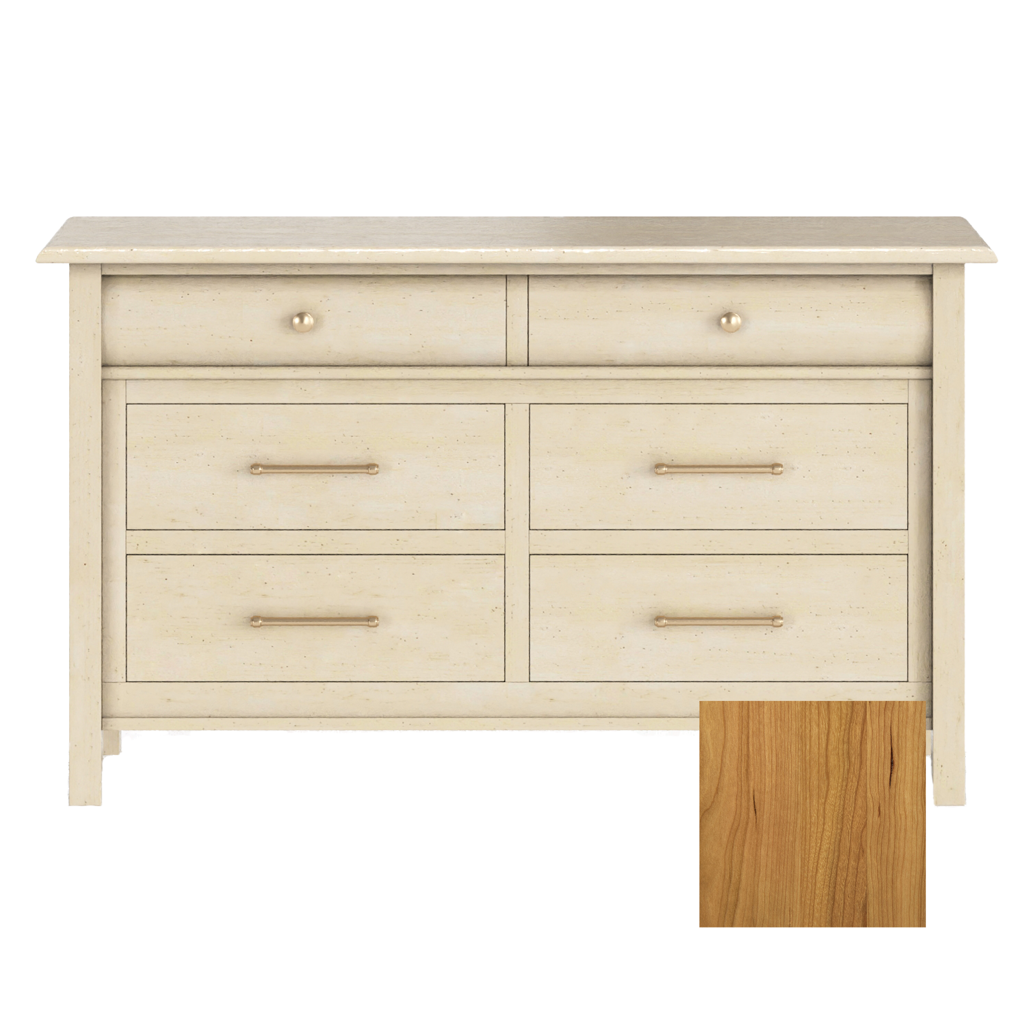 Sage 6 Drawer Dresser - Tots to Teens Furniture